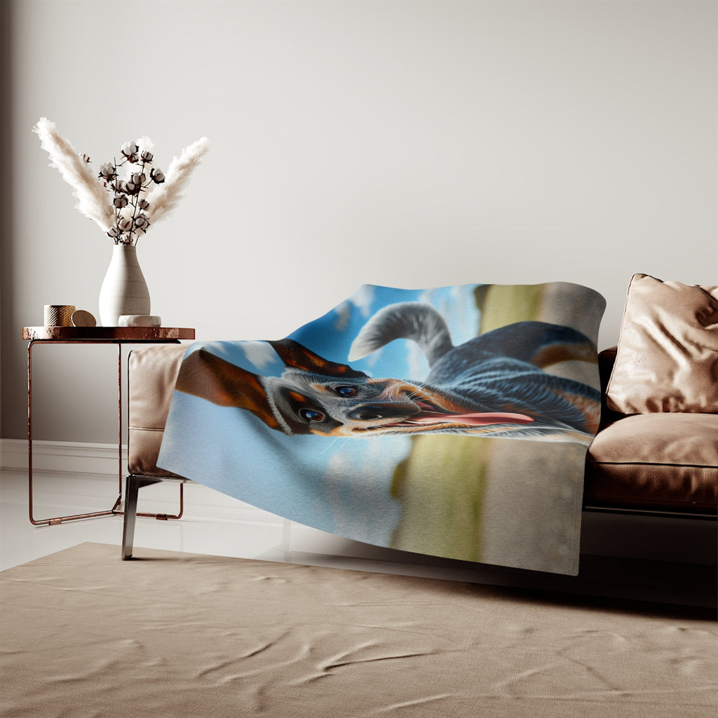 Sweatshirt Blanket – Plush Fleece Throw, 2 Size Options