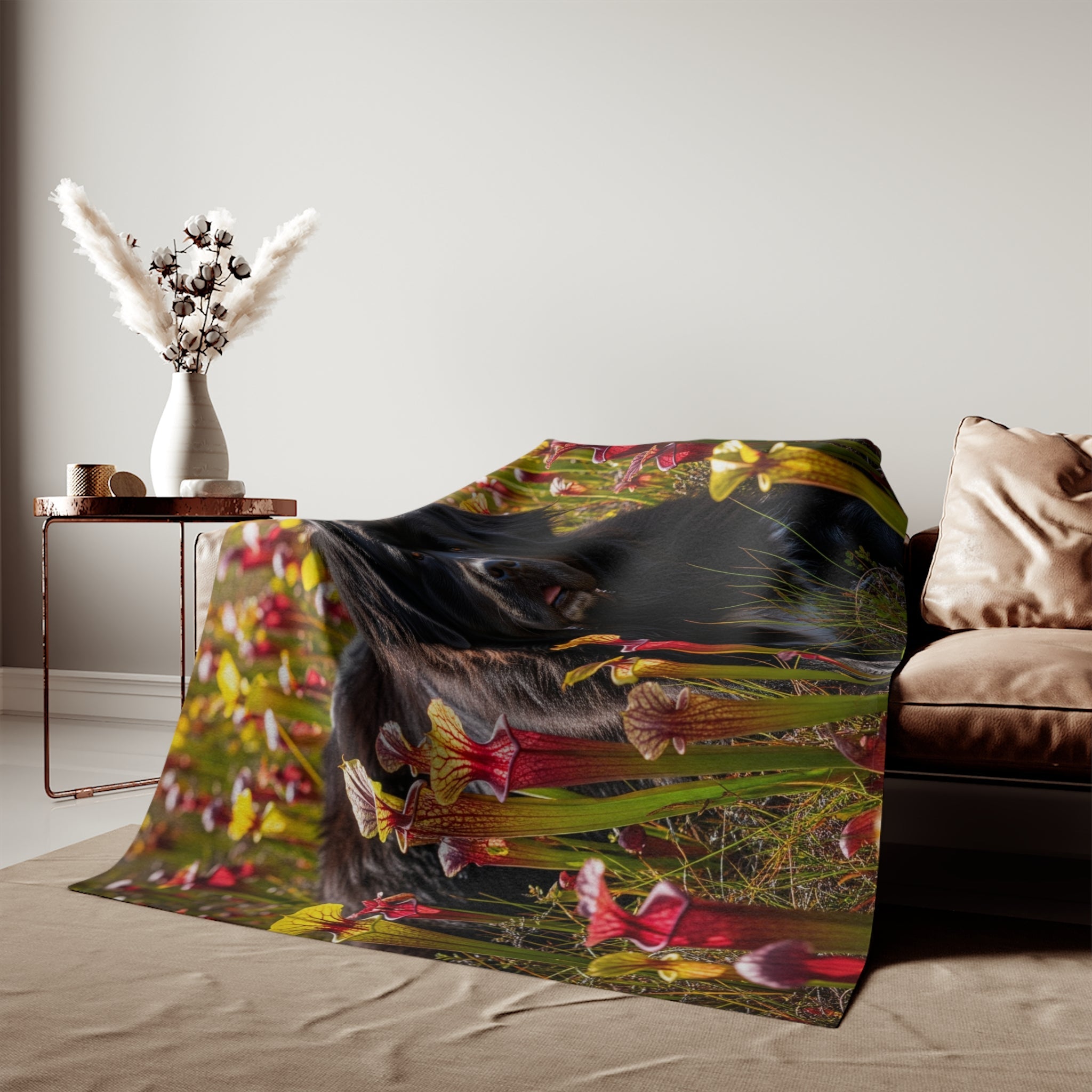 Sweatshirt Blanket – Plush Fleece Throw, 2 Size Options