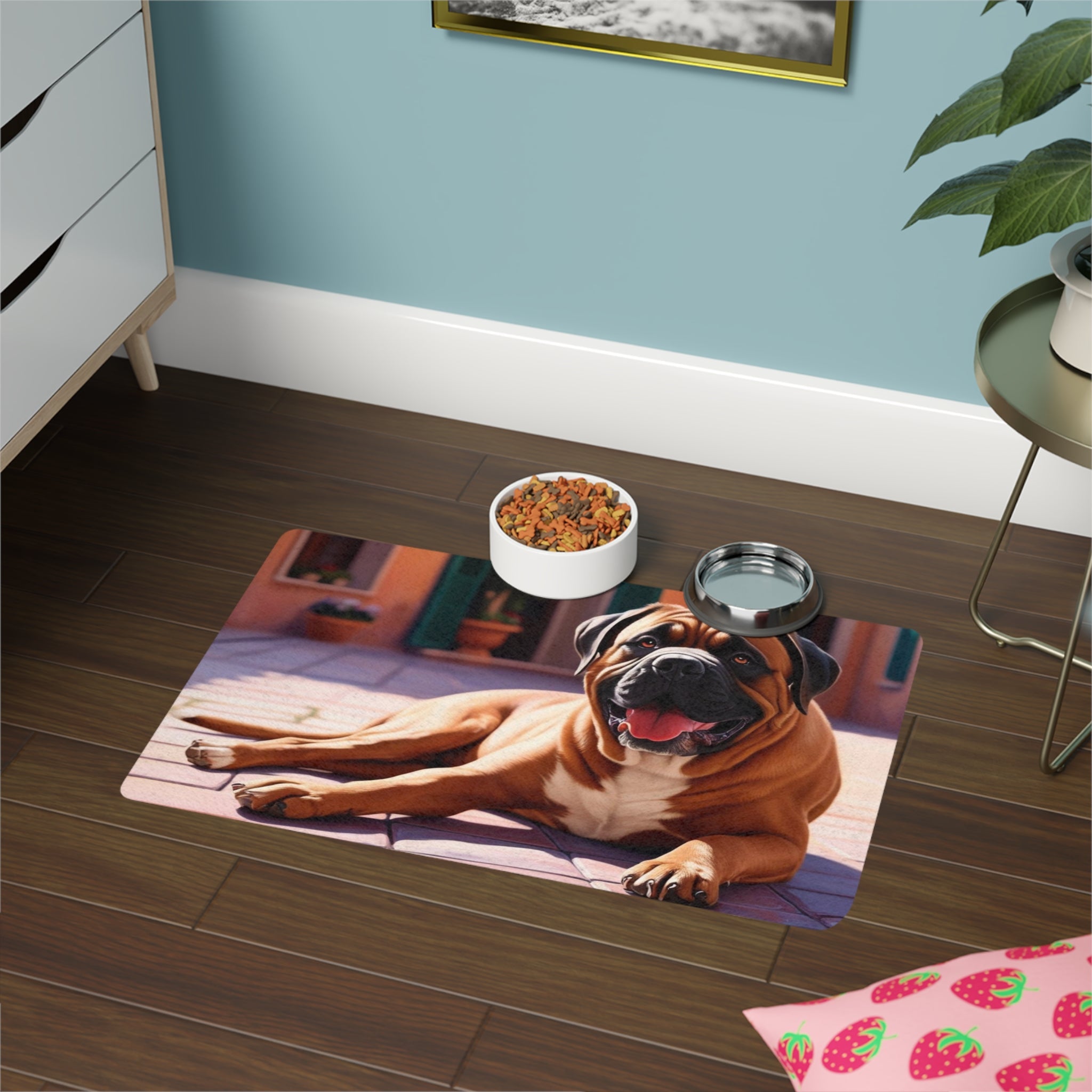 Non-Slip Pet Food Mat – Waterproof Feeding Mat for Dogs