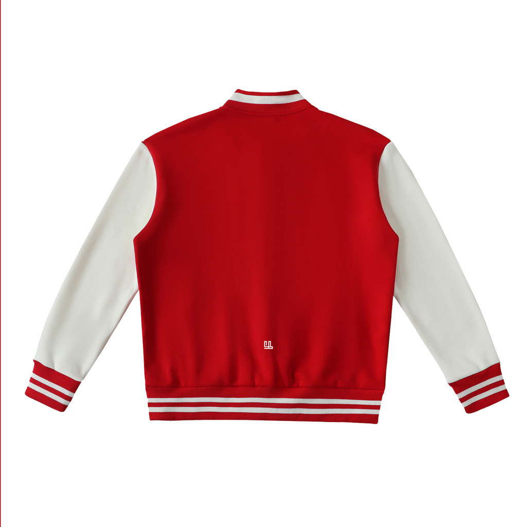 Fearless Apparel Line Two-Tone Fleeced Varsity Jacket Own the Streets. Fear Nothing