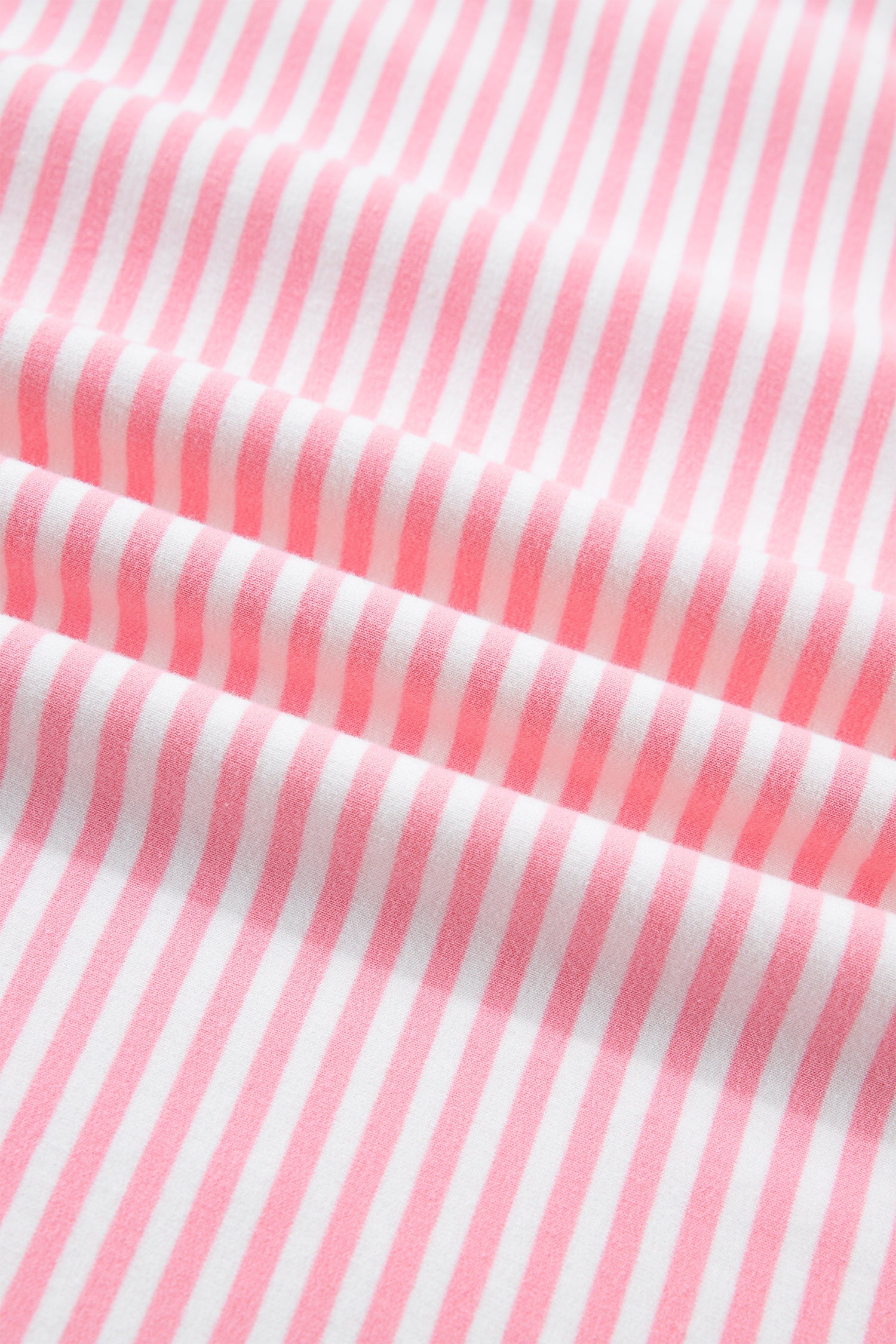 Stripe Contrast Mock Neck Tee & Shorts Set