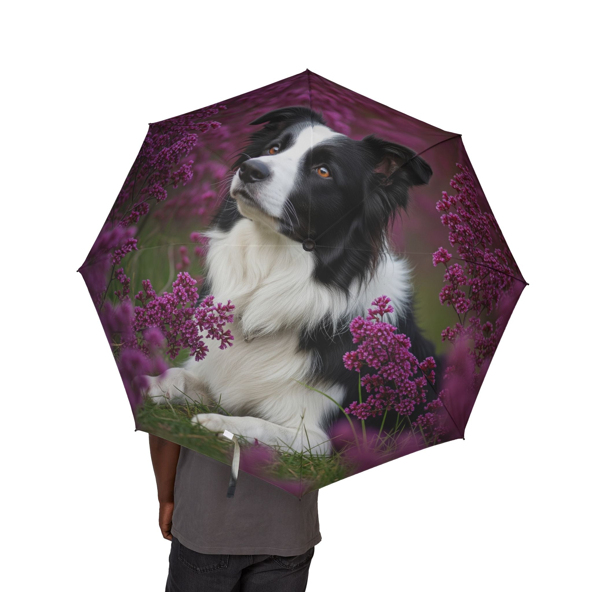 48" Semi-Automatic Umbrella – Windproof Large Travel Rain Umbrella