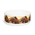 Ceramic Pet Bowl – 16 oz Dog Feeding Bowl