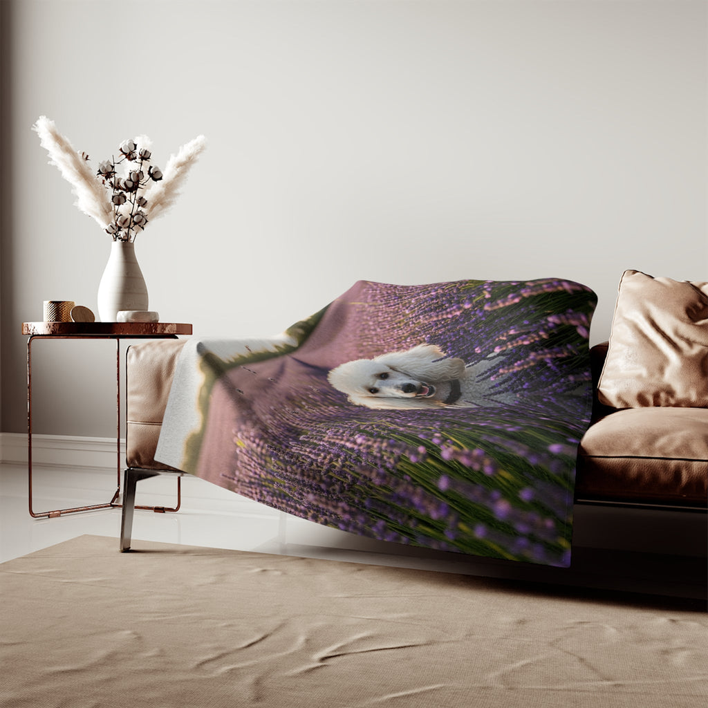 Sweatshirt Blanket – Plush Fleece Throw, 2 Size Options