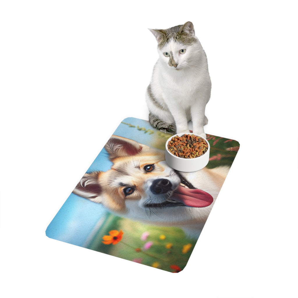 Non-Slip Pet Food Mat – Waterproof Feeding Mat for Dogs