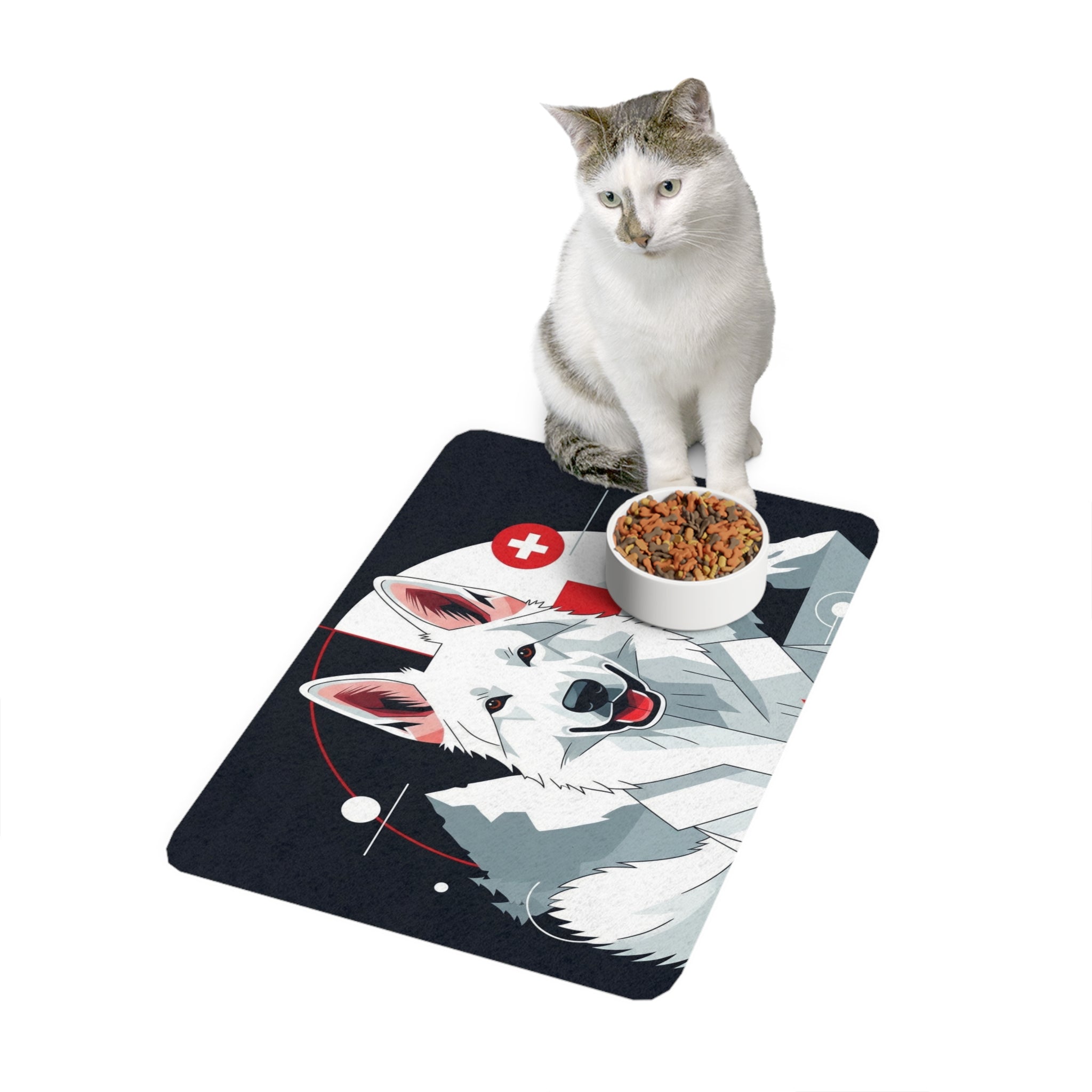 Non-Slip Pet Food Mat – Waterproof Feeding Mat for Dogs