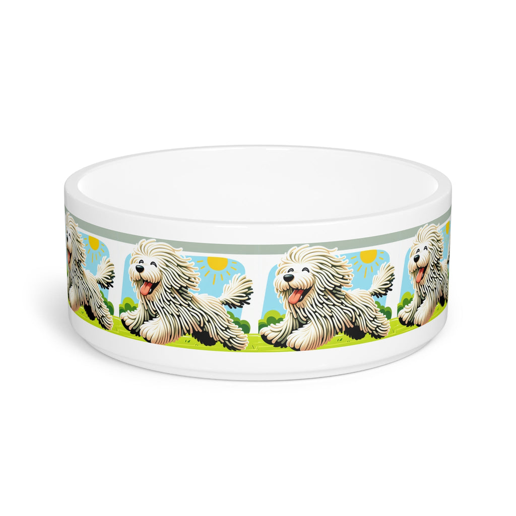 Ceramic Pet Bowl – 16 oz Dog Feeding Bowl