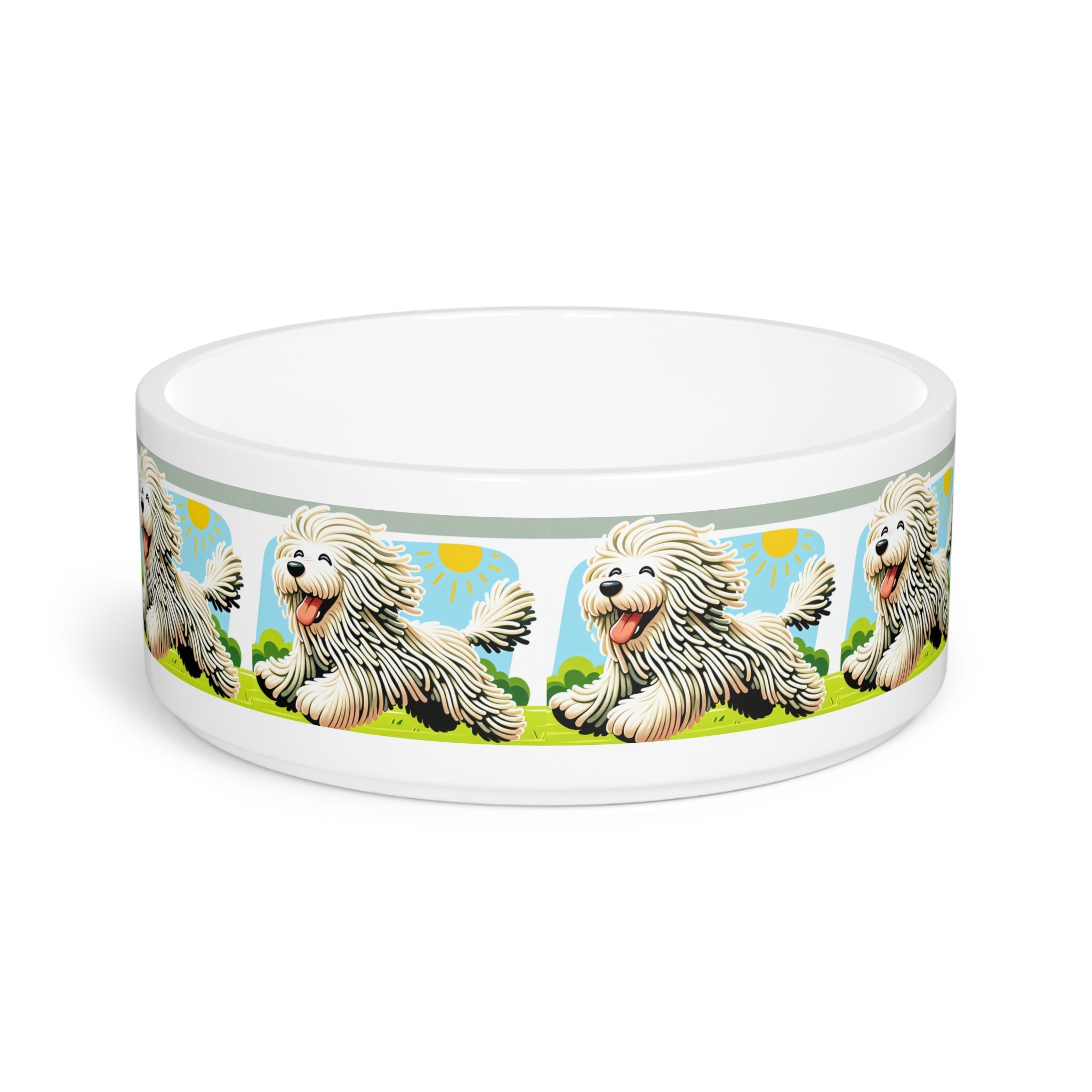 Ceramic Pet Bowl – 16 oz Dog Feeding Bowl