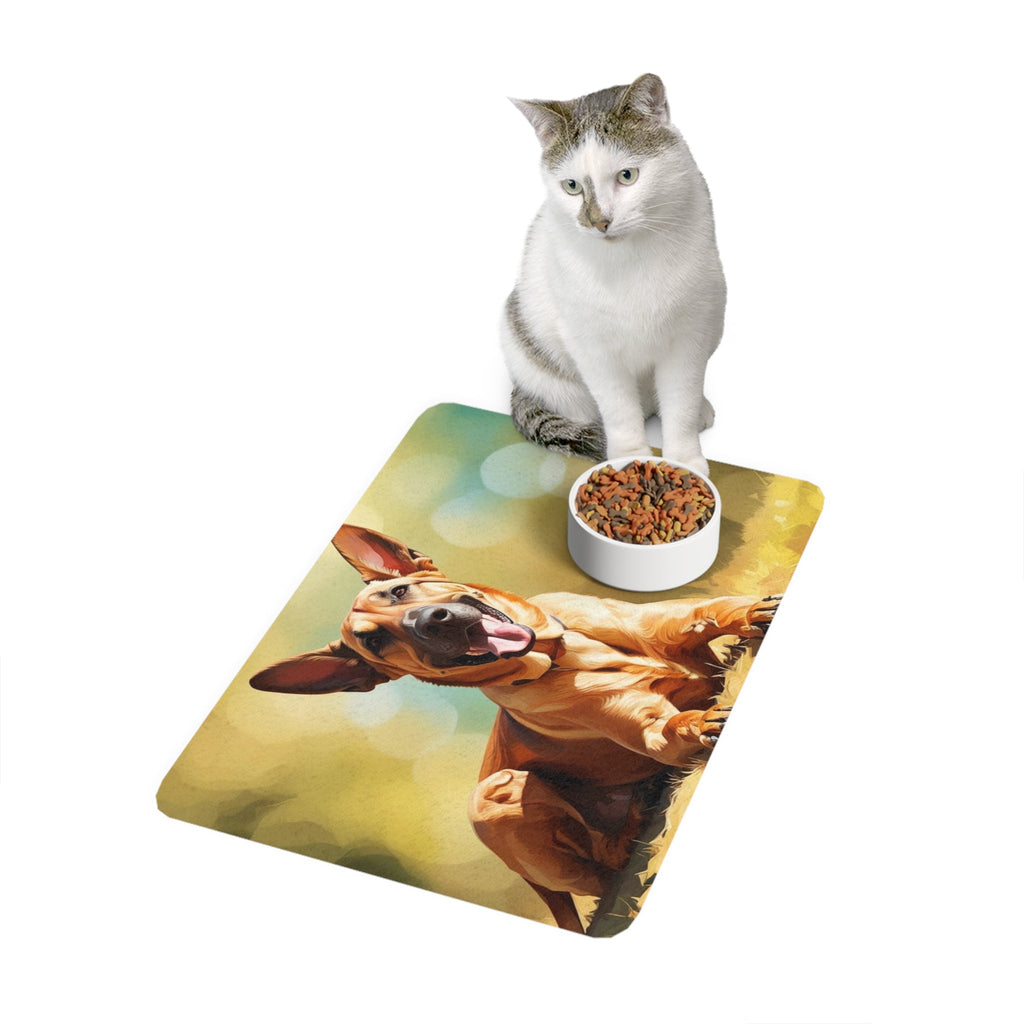 Non-Slip Pet Food Mat – Waterproof Feeding Mat for Dogs