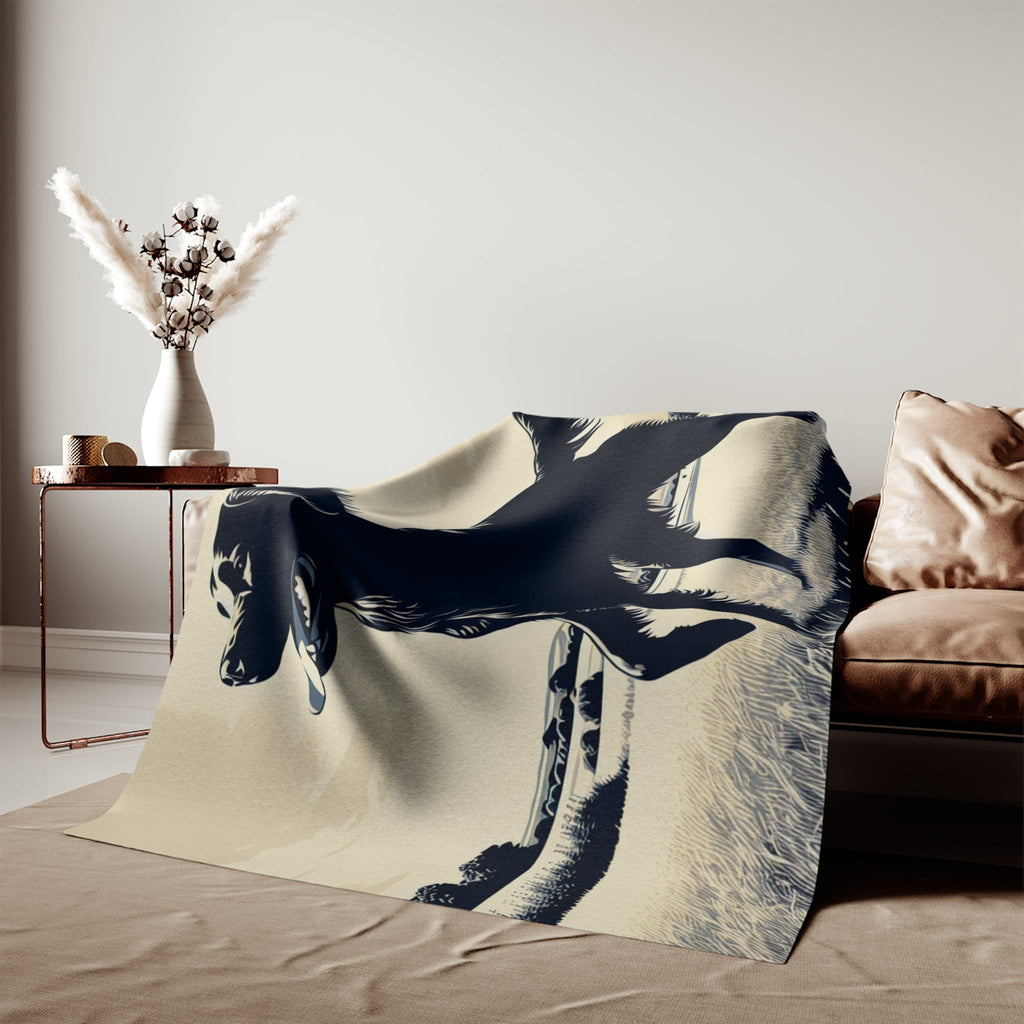 Sweatshirt Blanket – Plush Fleece Throw, 2 Size Options