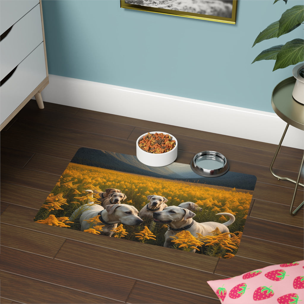 Non-Slip Pet Food Mat – Waterproof Feeding Mat for Dogs