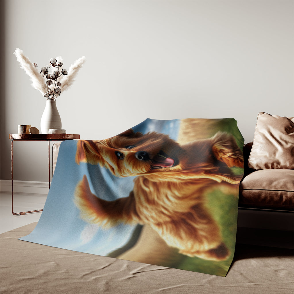 Sweatshirt Blanket – Plush Fleece Throw, 2 Size Options