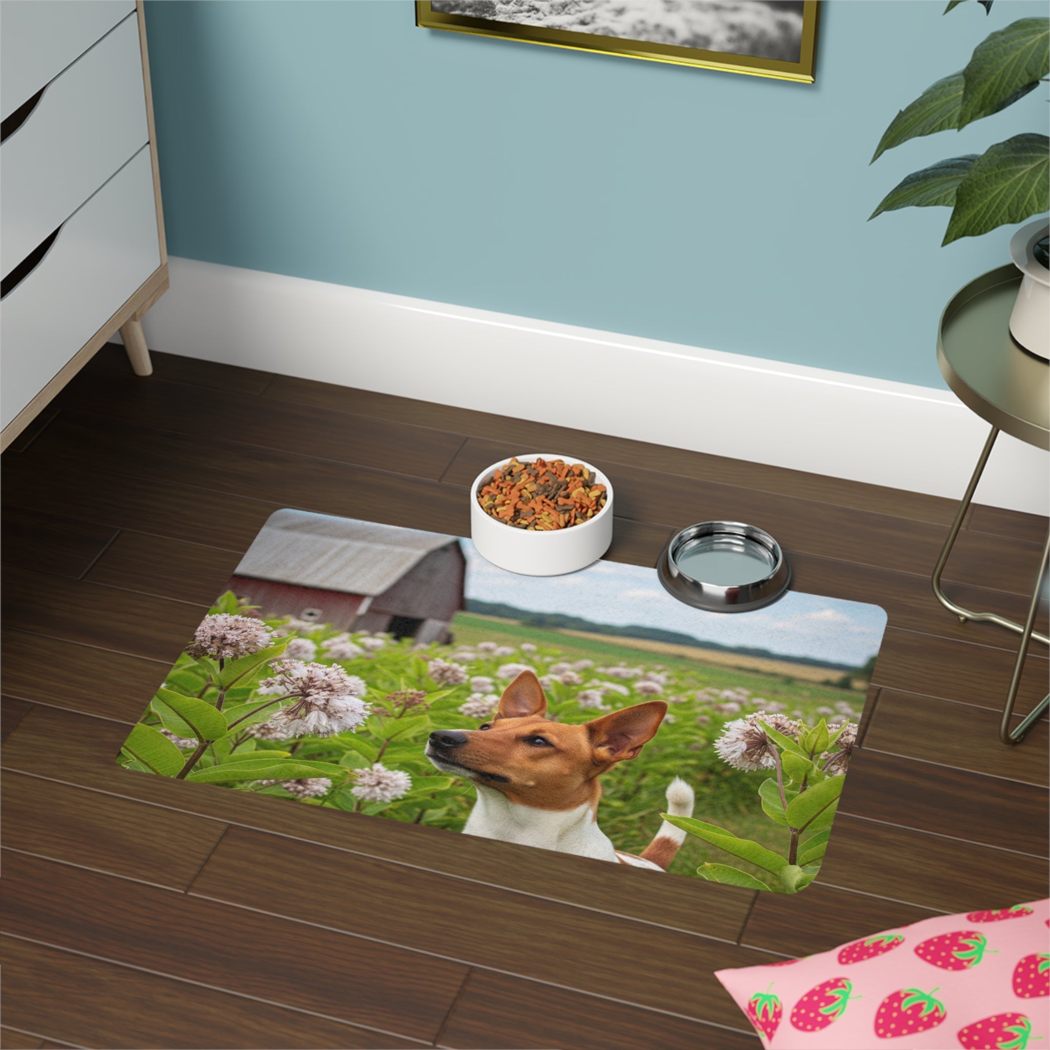 Non-Slip Pet Food Mat – Waterproof Feeding Mat for Dogs