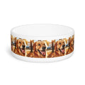 Ceramic Pet Bowl – 16 oz Dog Feeding Bowl
