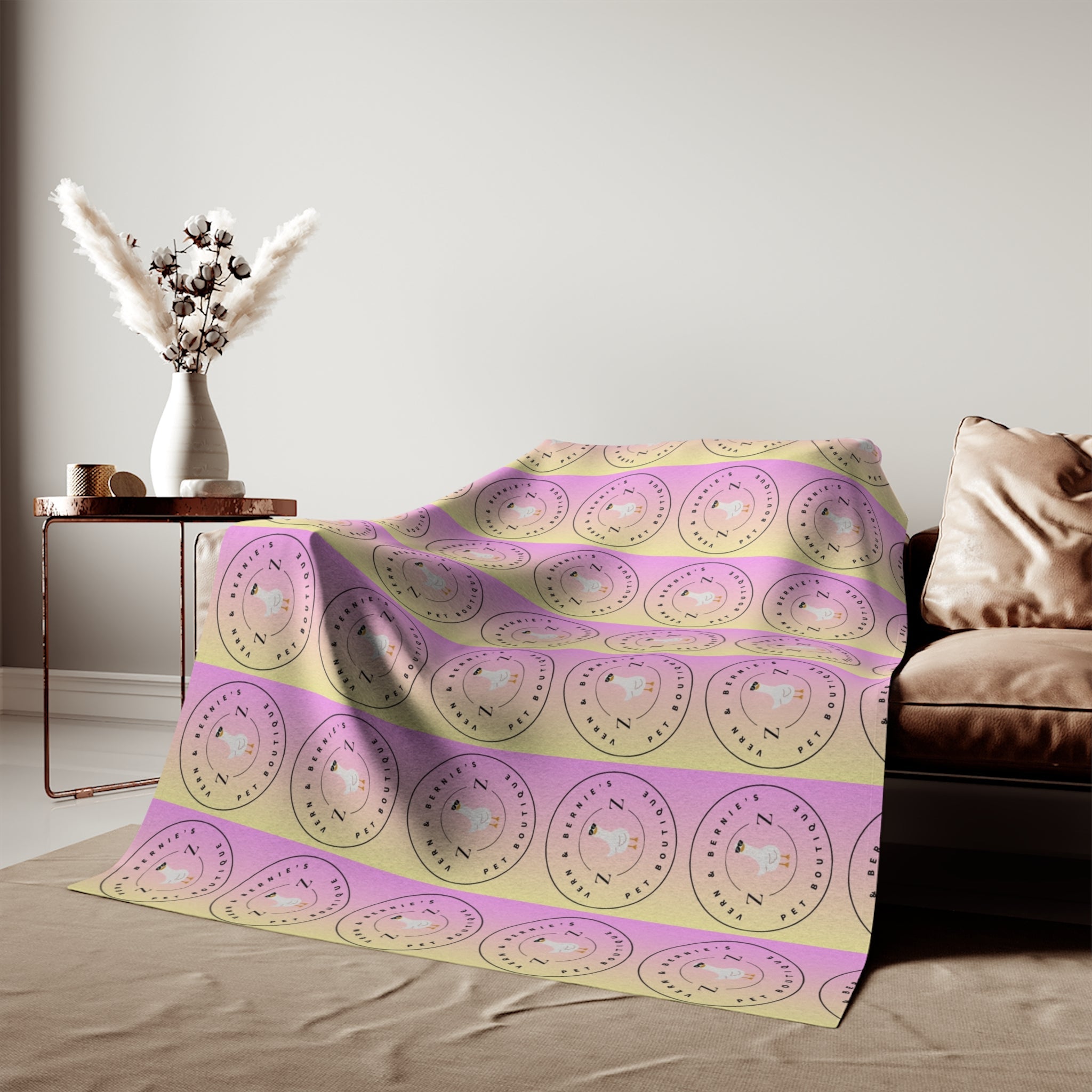 Sweatshirt Blanket – Plush Fleece Throw, 2 Size Options