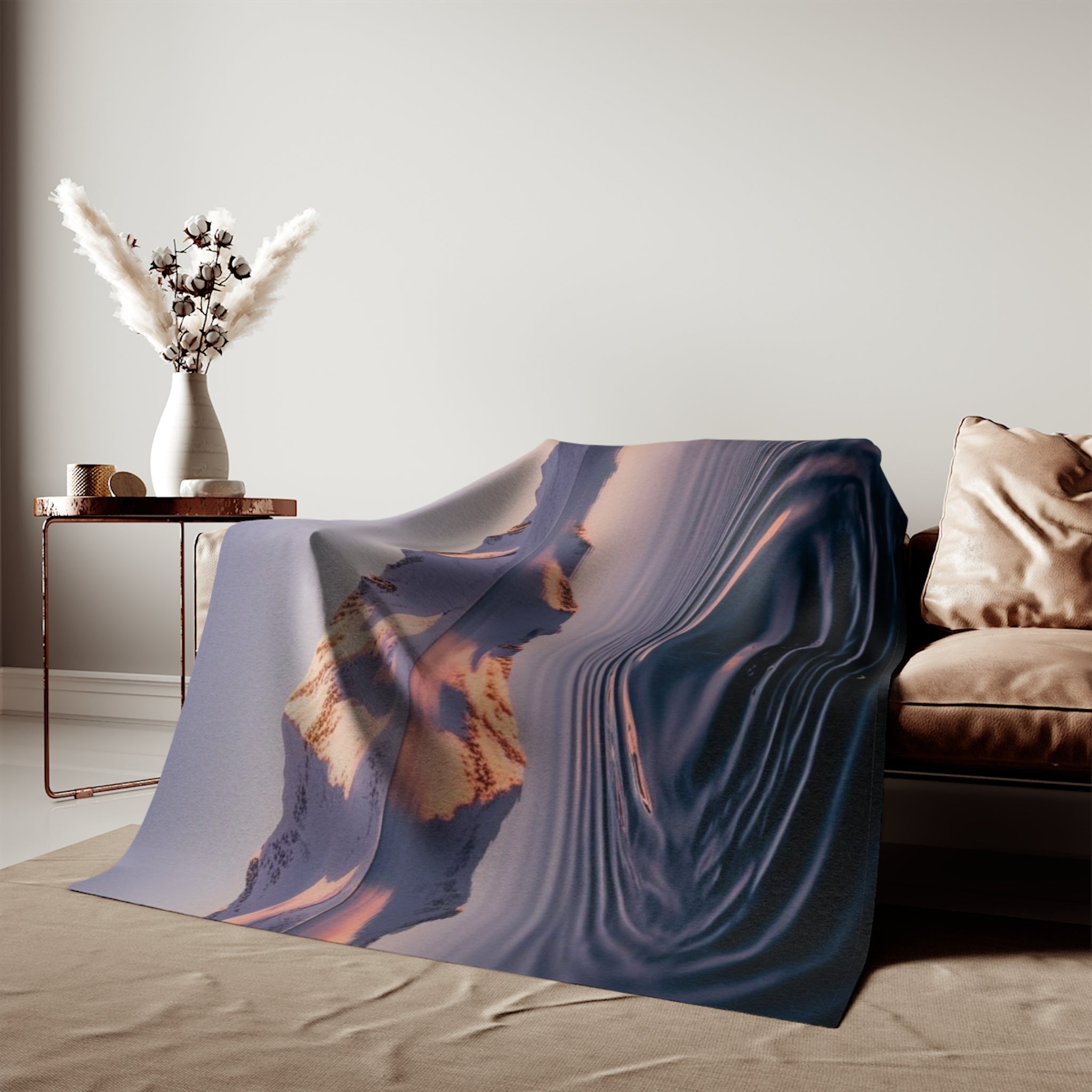 Sweatshirt Blanket – Plush Fleece Throw, 2 Size Options
