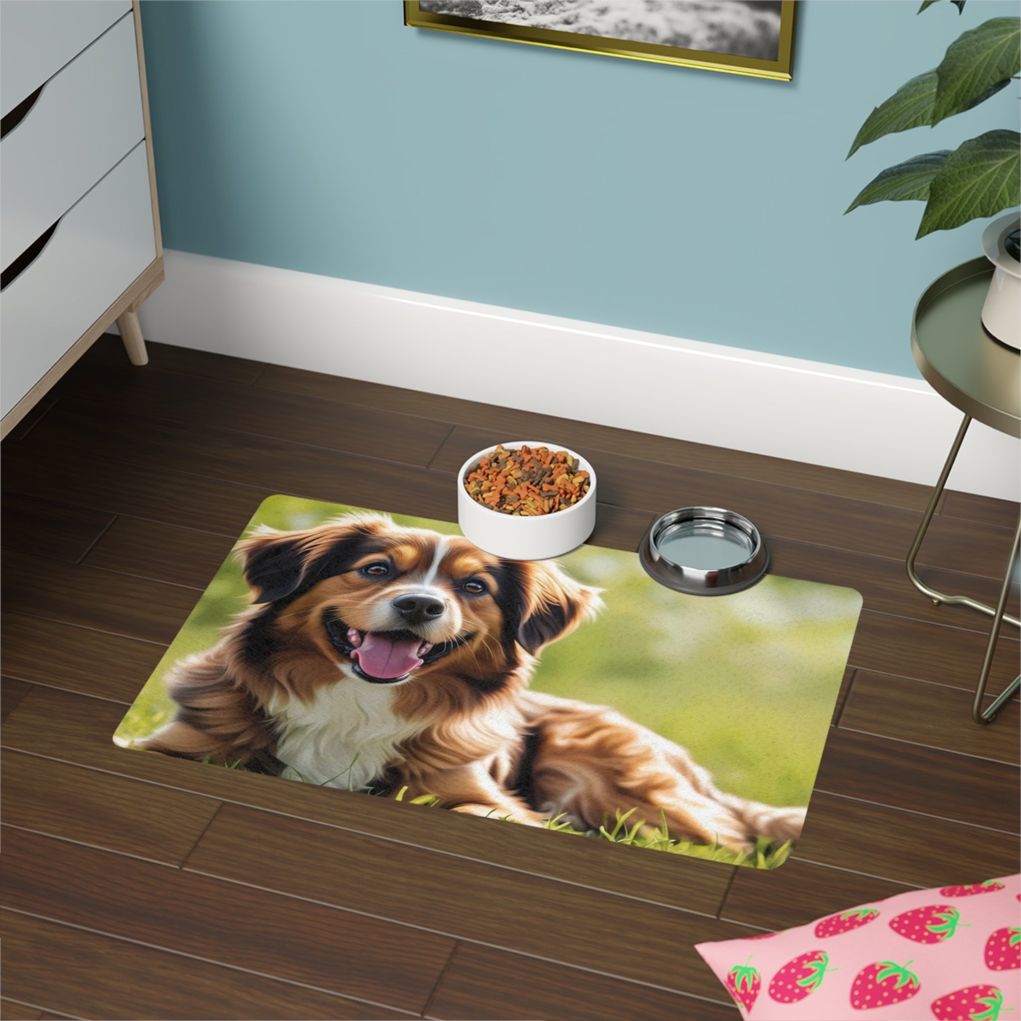 Non-Slip Pet Food Mat – Waterproof Feeding Mat for Dogs