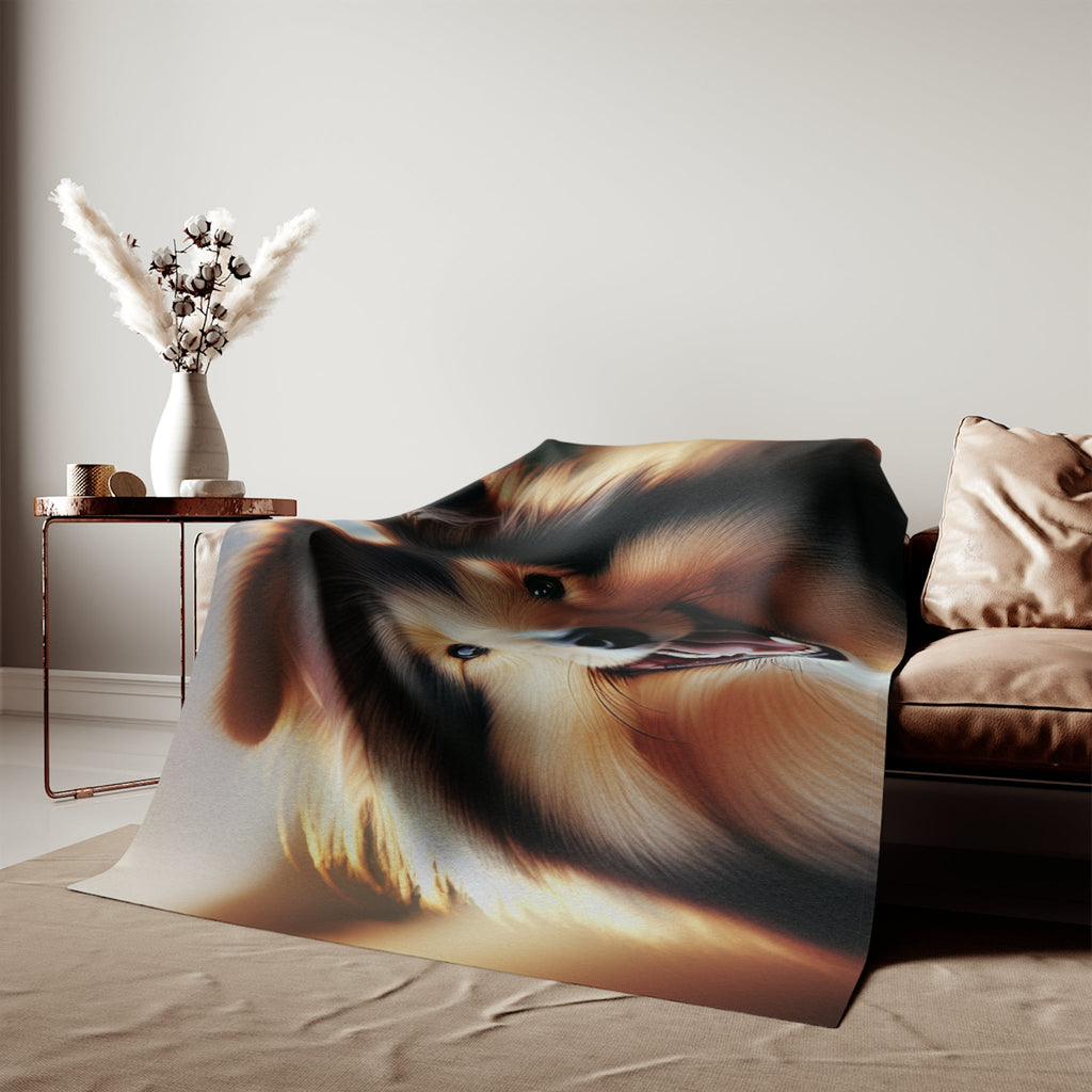 Sweatshirt Blanket – Plush Fleece Throw, 2 Size Options