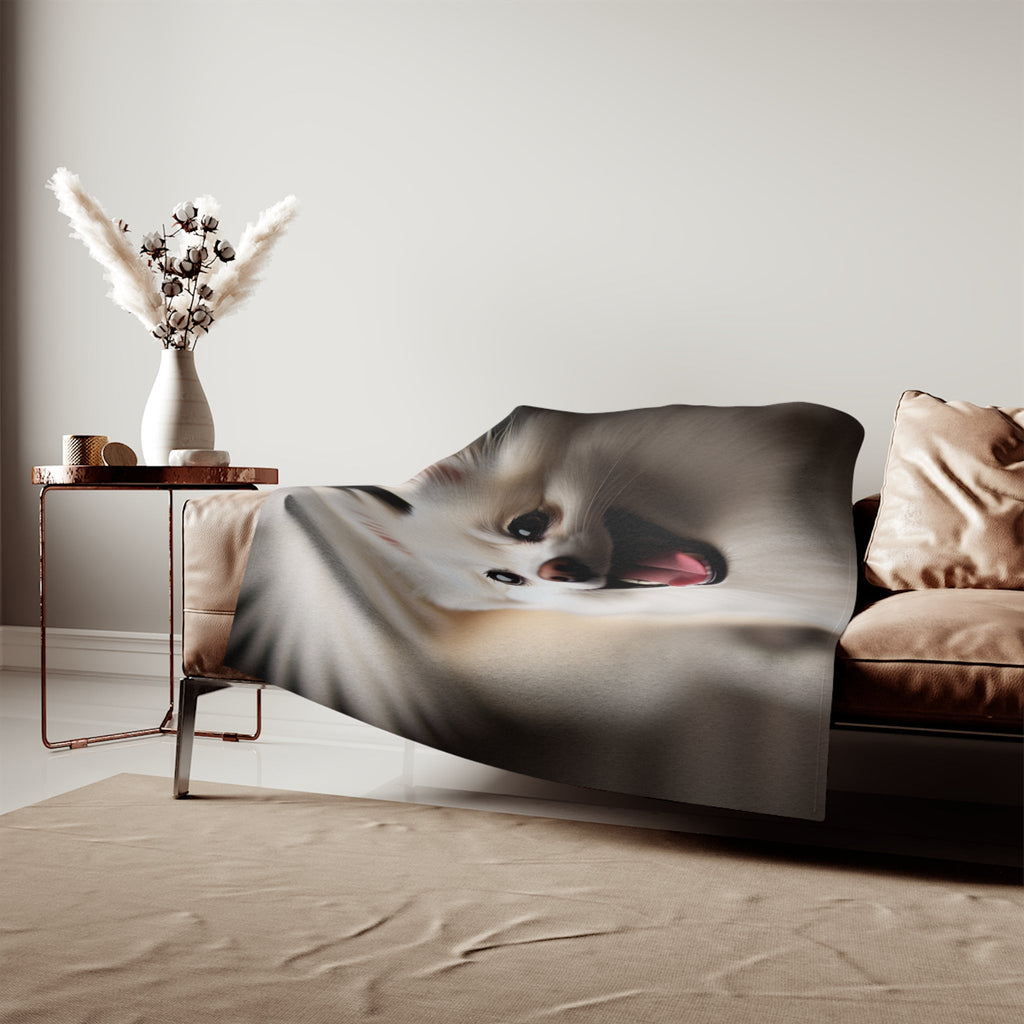 Sweatshirt Blanket – Plush Fleece Throw, 2 Size Options
