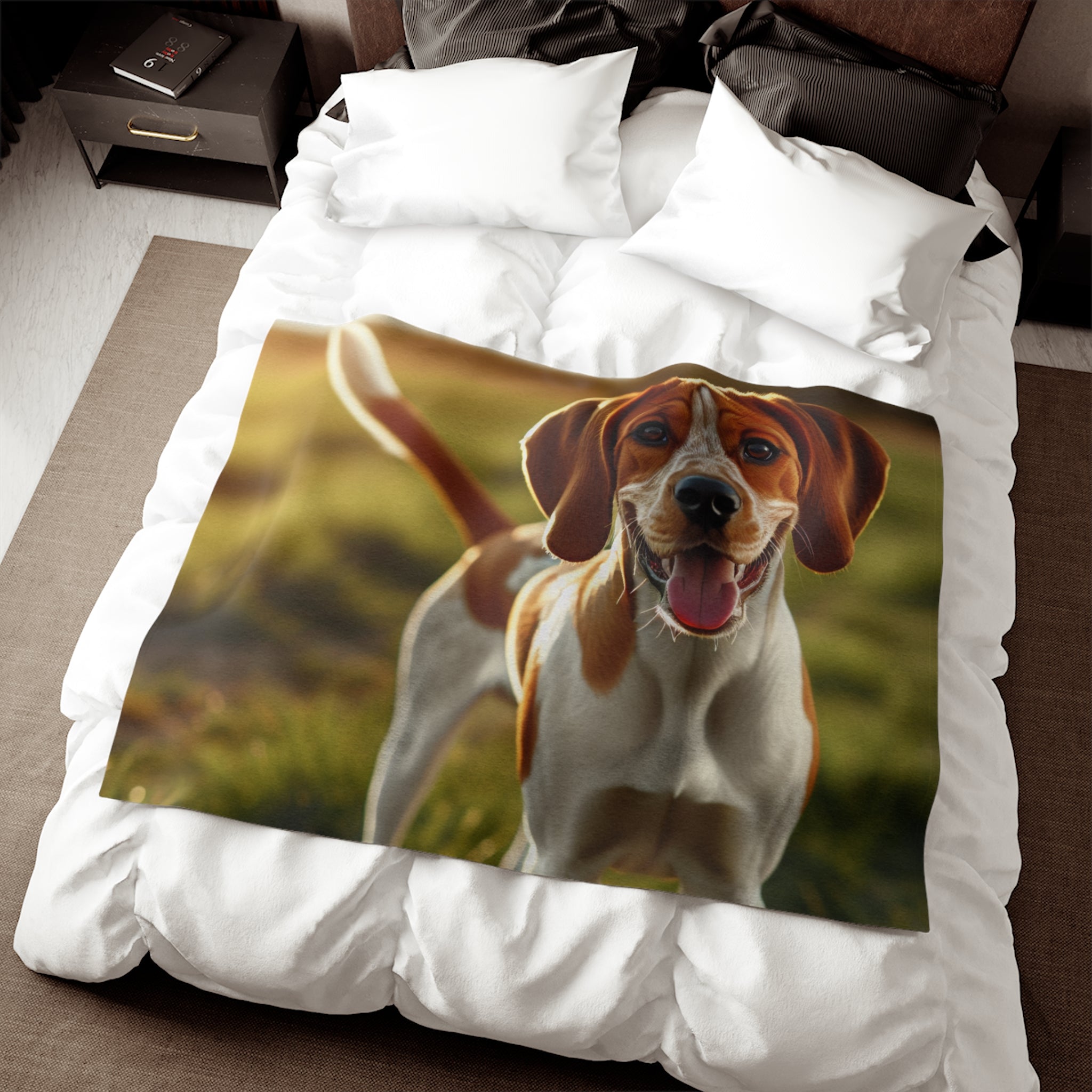 Sweatshirt Blanket – Plush Fleece Throw, 2 Size Options