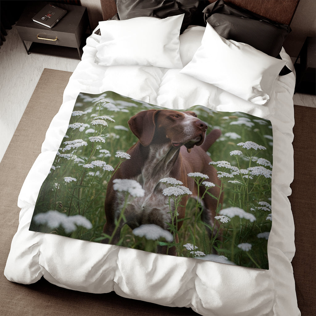 Sweatshirt Blanket – Plush Fleece Throw, 2 Size Options