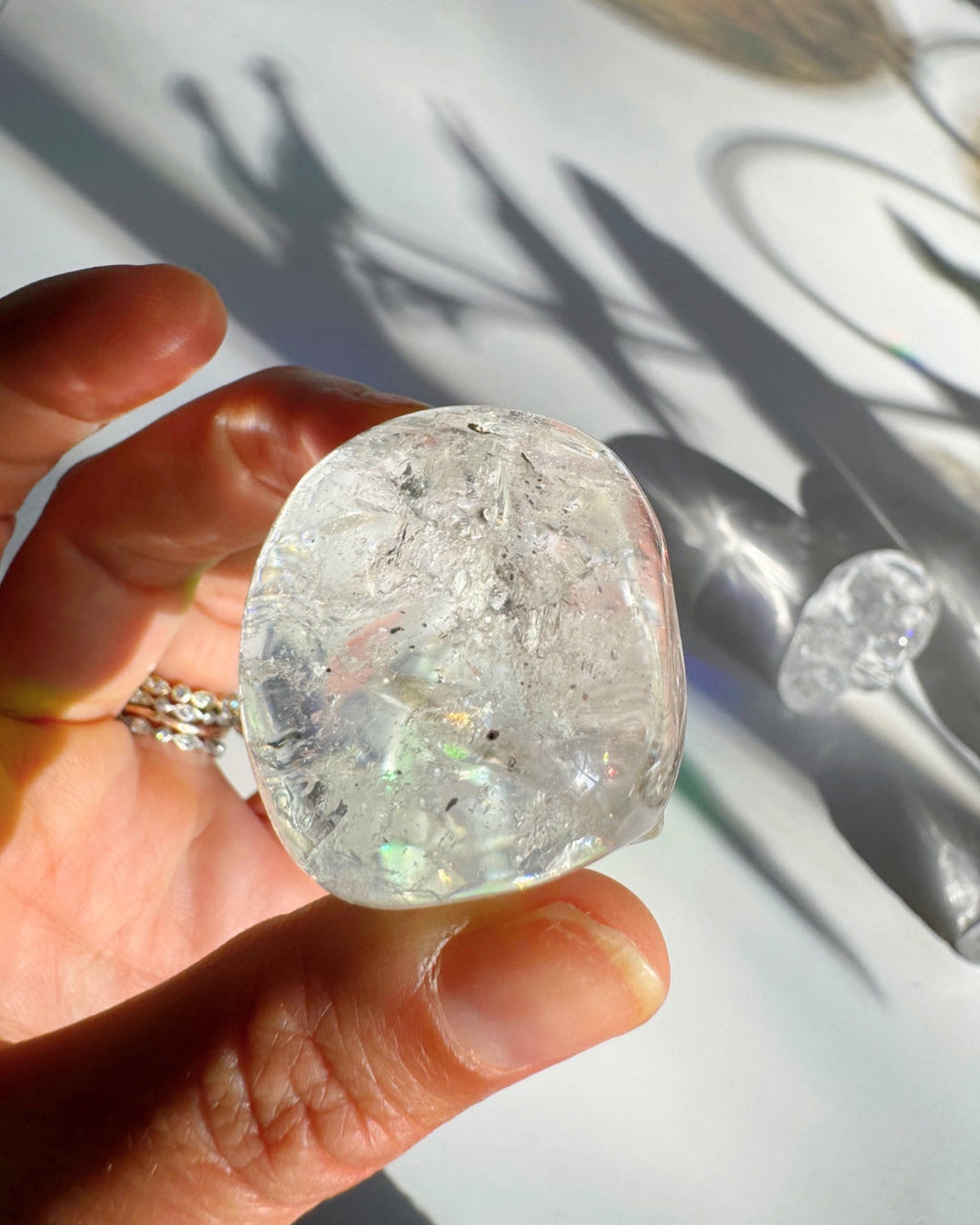 Clear Quartz Skull