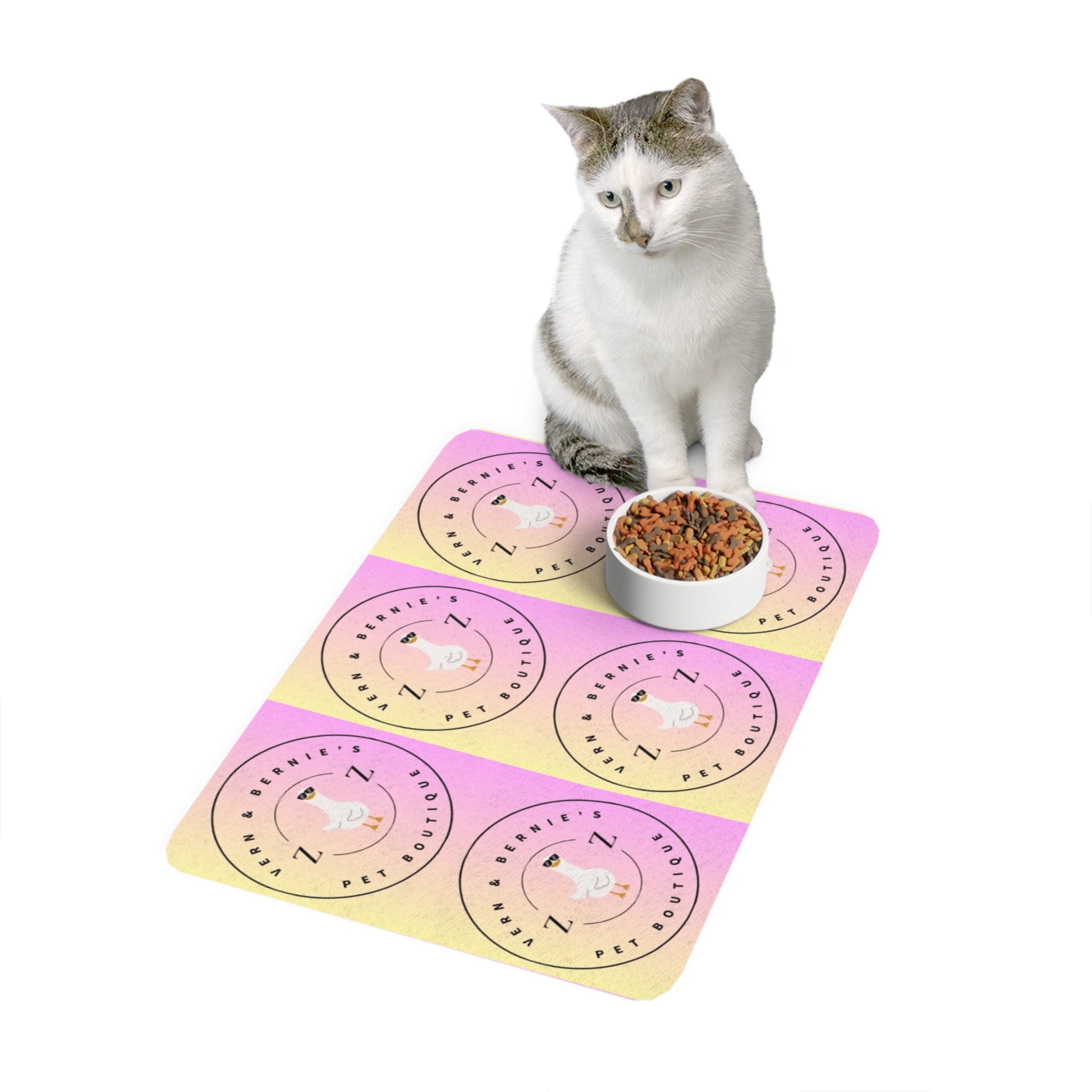 Non-Slip Pet Food Mat – Waterproof Feeding Mat for Dogs