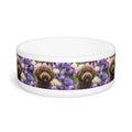 Ceramic Pet Bowl – 16 oz Dog Feeding Bowl