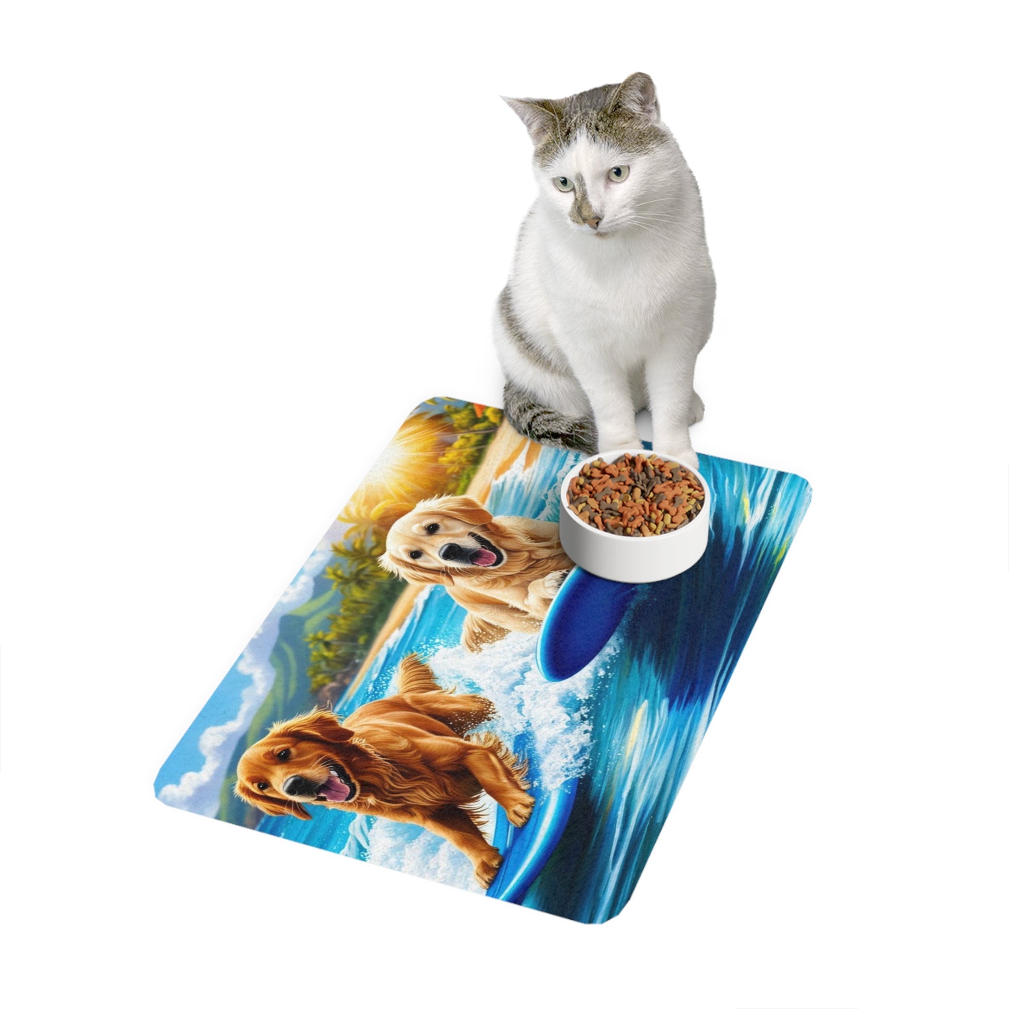 Non-Slip Pet Food Mat – Waterproof Feeding Mat for Dogs
