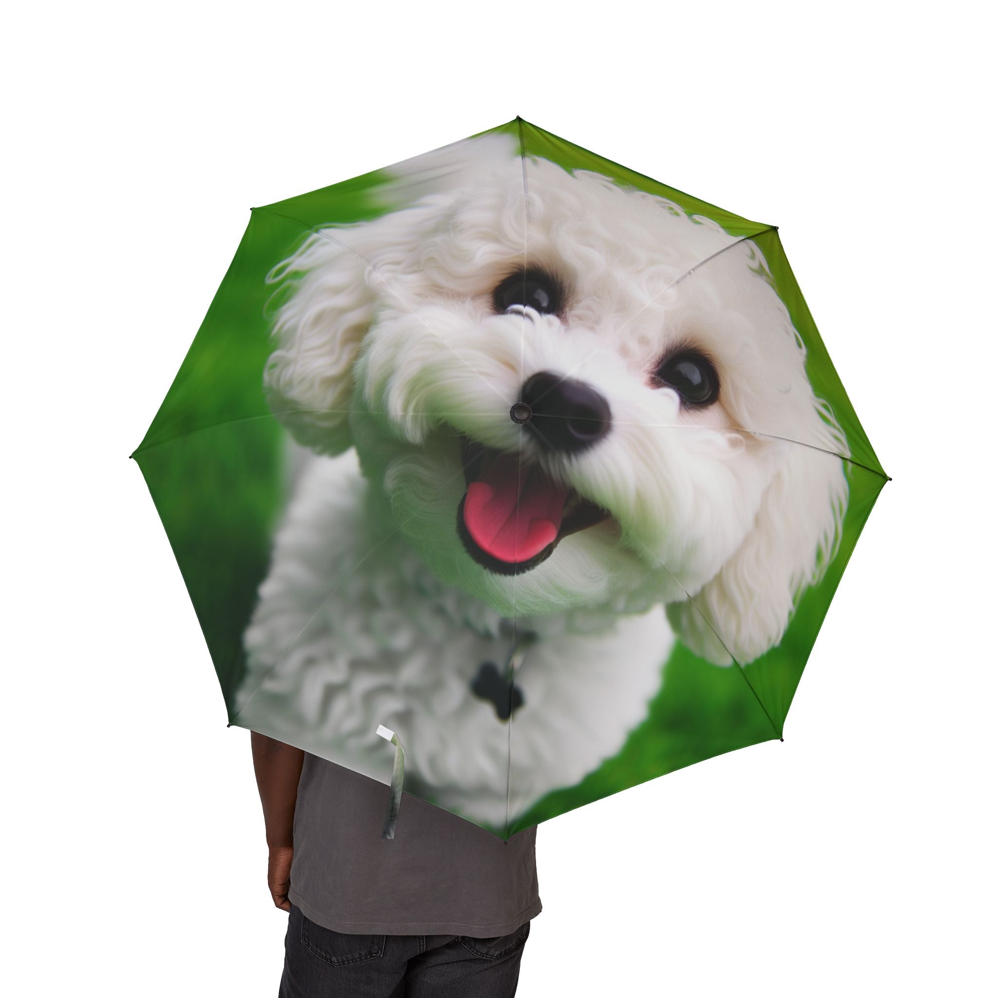 48" Semi-Automatic Umbrella – Windproof Large Travel Rain Umbrella