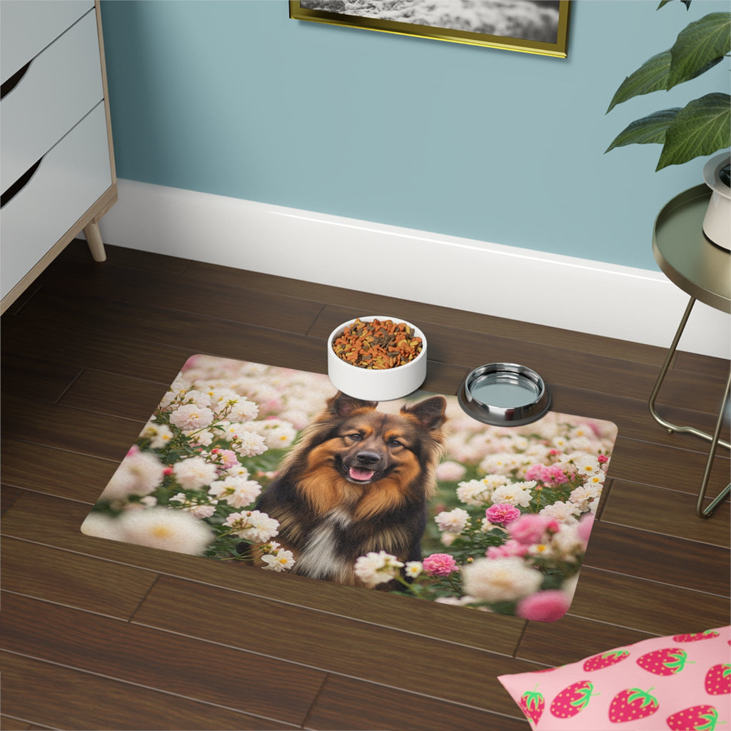 Non-Slip Pet Food Mat – Waterproof Feeding Mat for Dogs