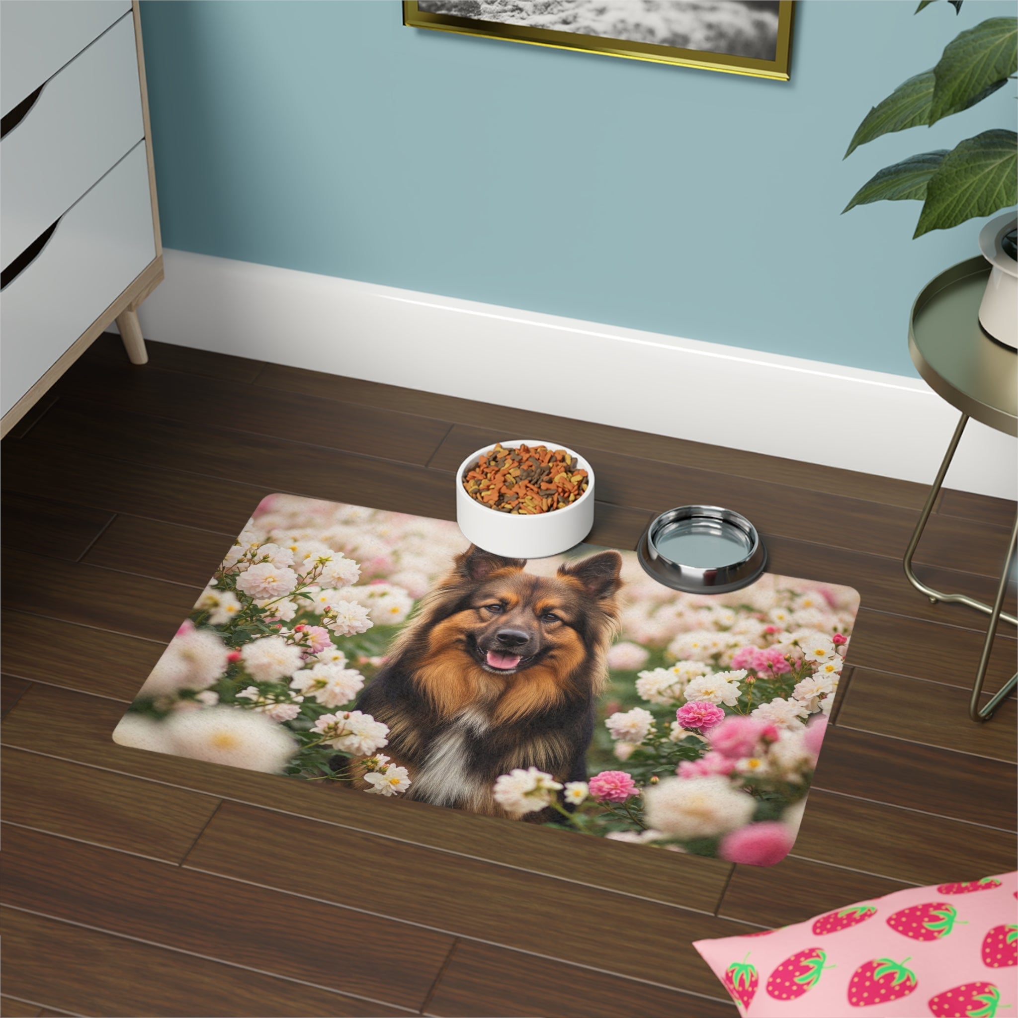 Non-Slip Pet Food Mat – Waterproof Feeding Mat for Dogs