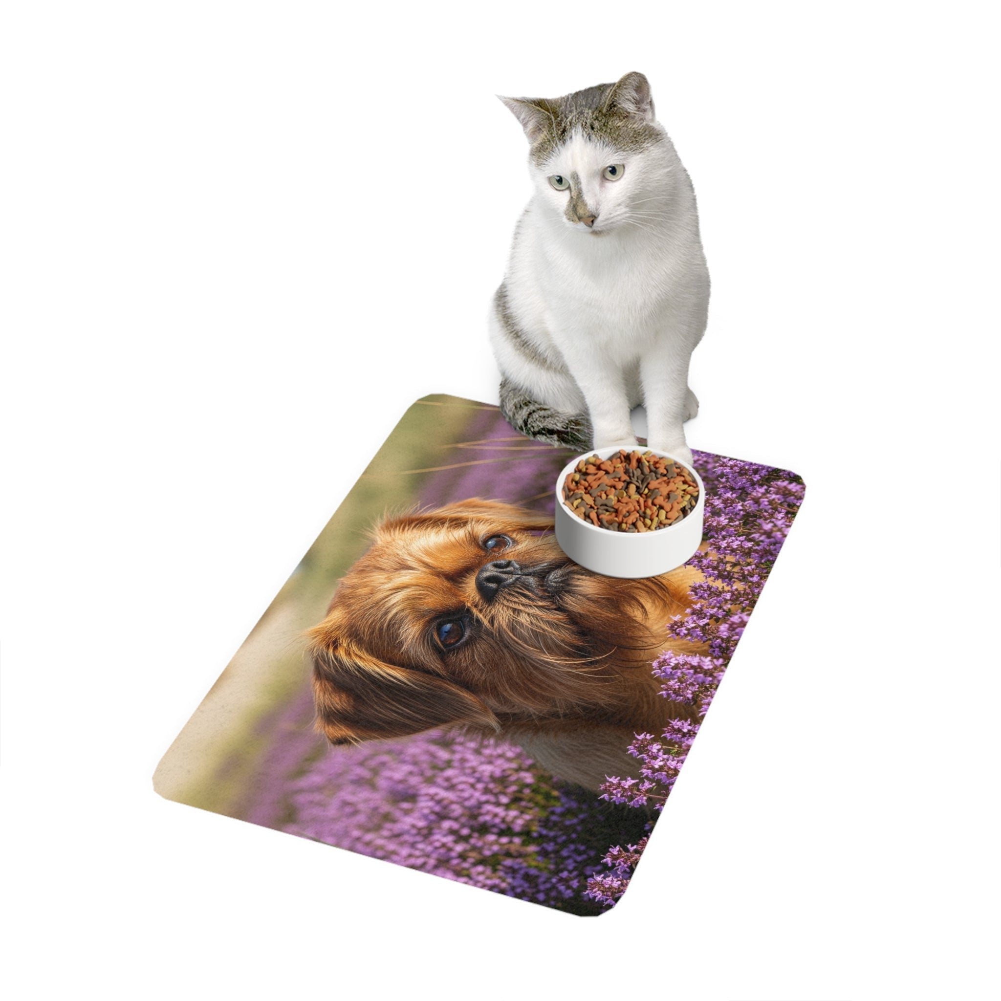 Non-Slip Pet Food Mat – Waterproof Feeding Mat for Dogs
