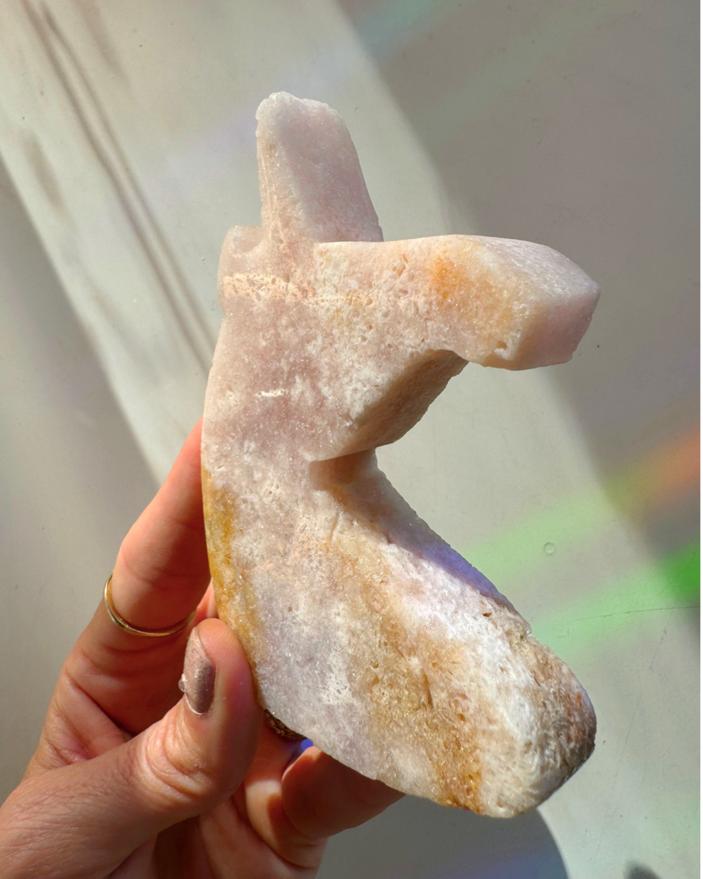 Pink Amethyst Unicorn