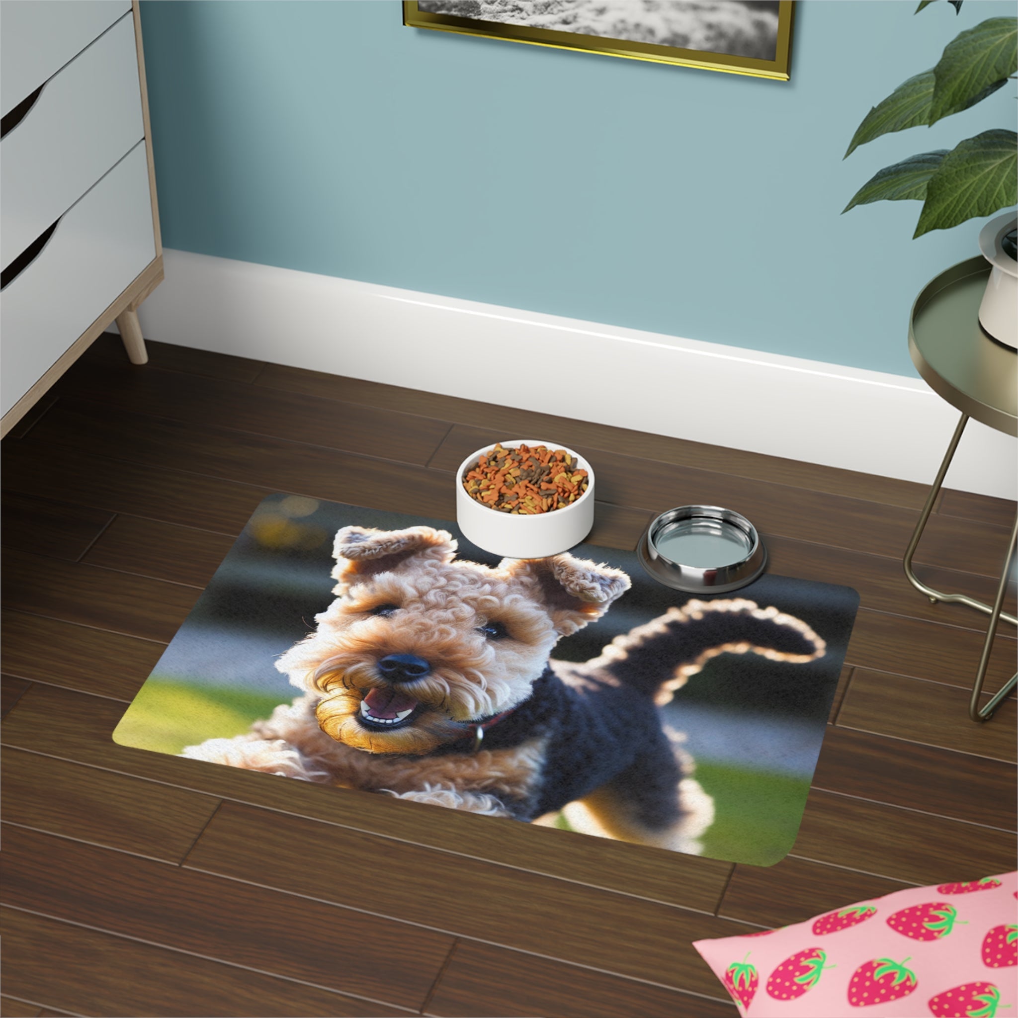 Non-Slip Pet Food Mat – Waterproof Feeding Mat for Dogs