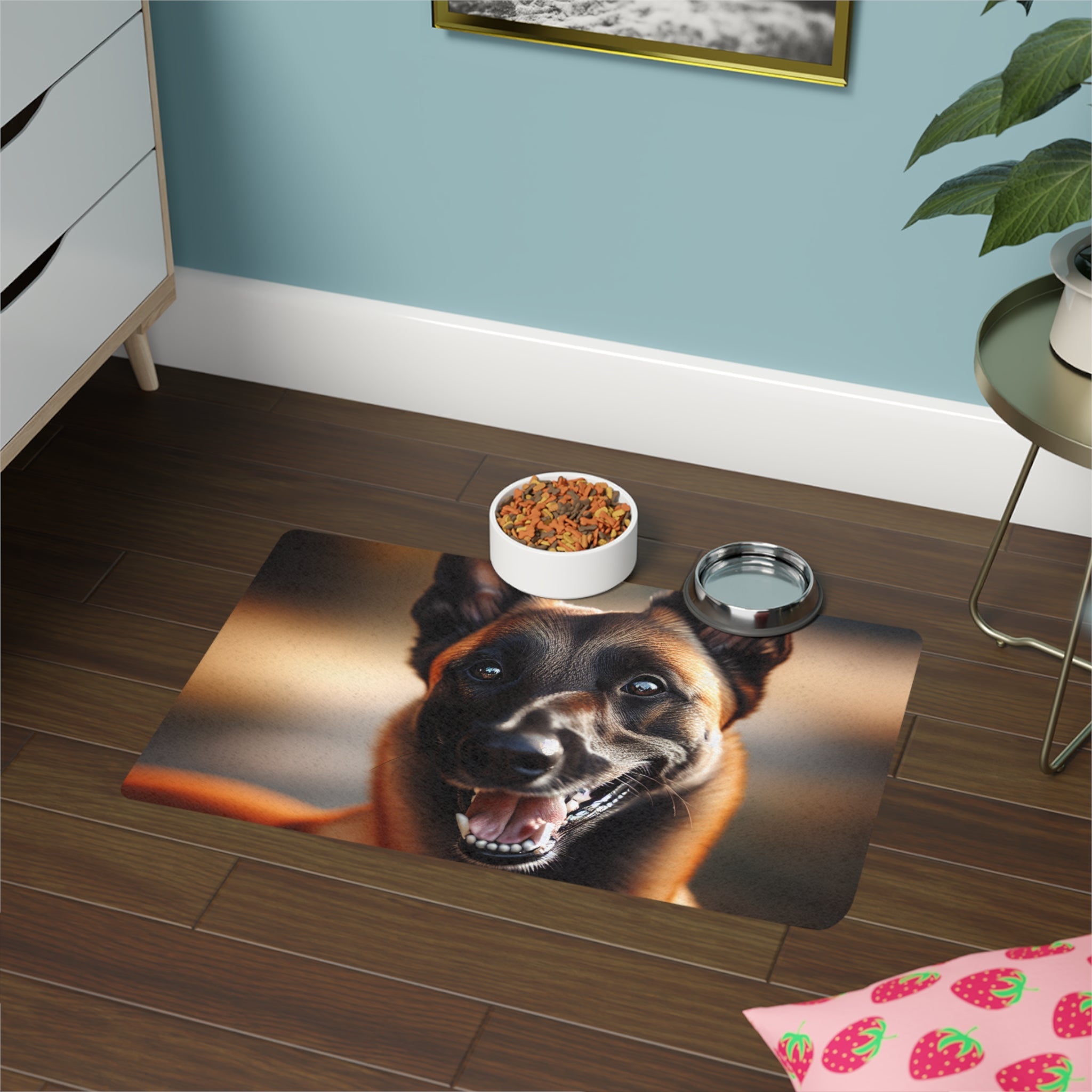 Non-Slip Pet Food Mat – Waterproof Feeding Mat for Dogs