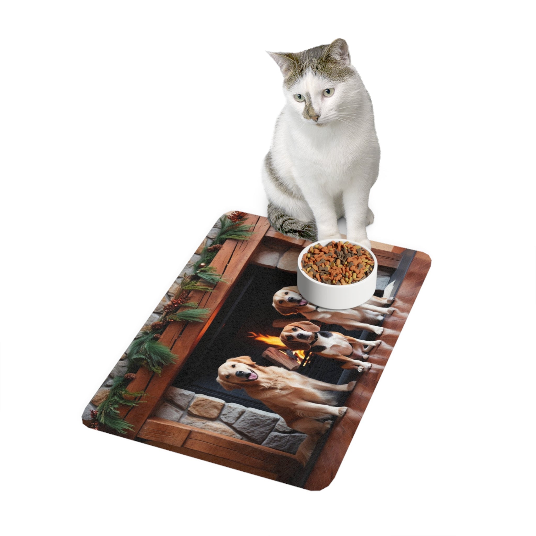 Non-Slip Pet Food Mat – Waterproof Feeding Mat for Dogs