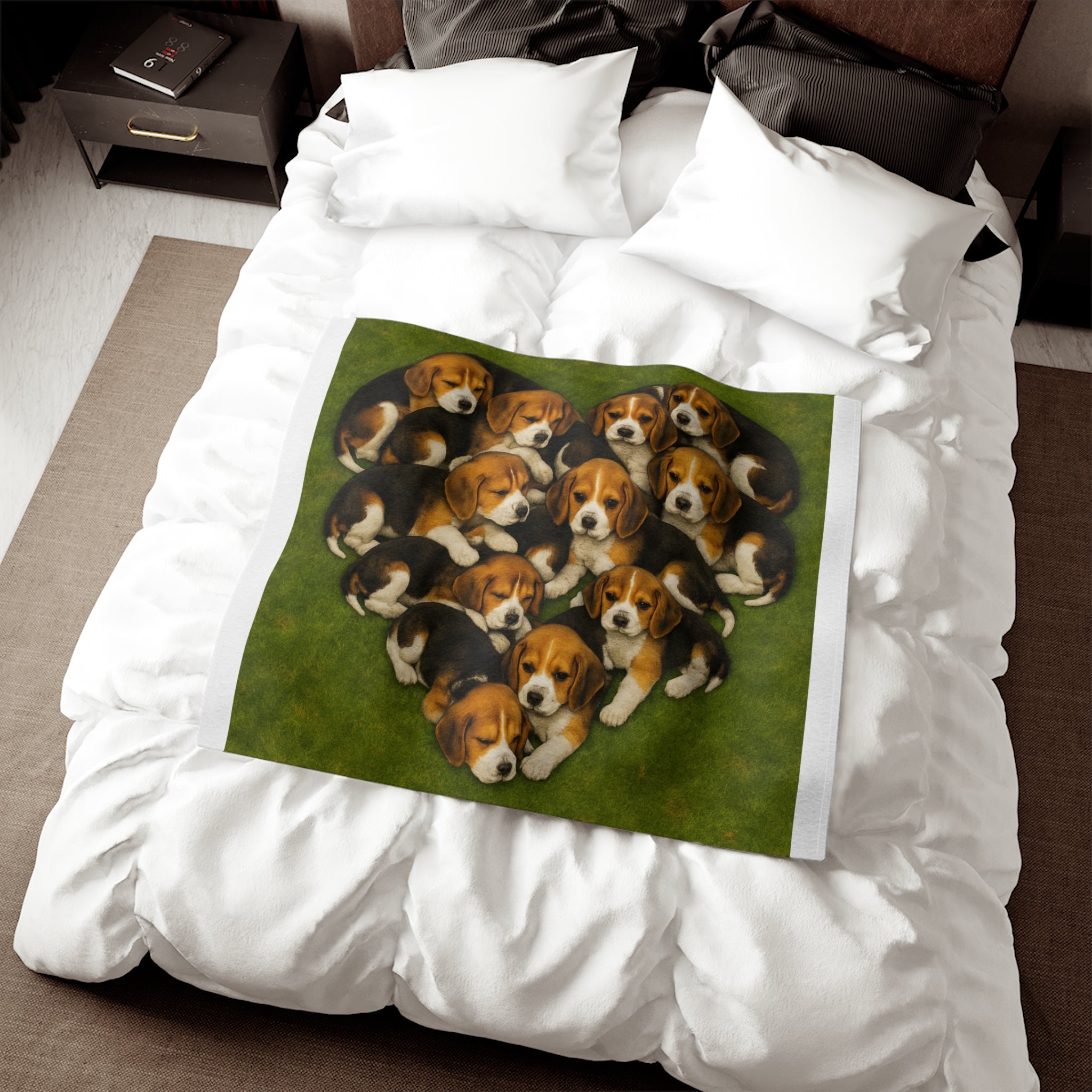 Sweatshirt Blanket – Plush Fleece Throw, 2 Size Options