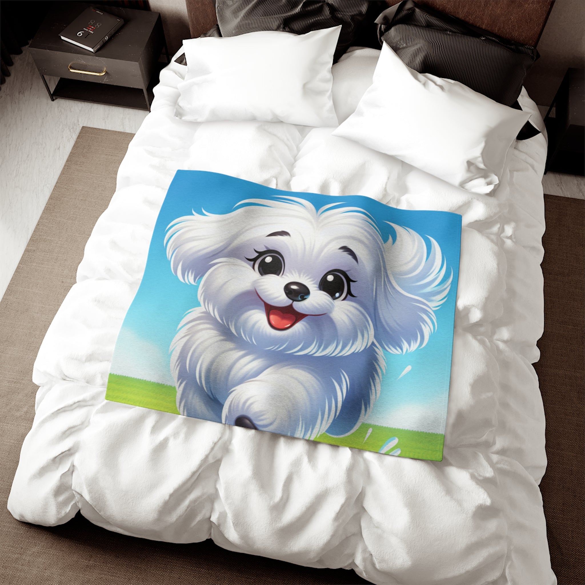 Sweatshirt Blanket – Plush Fleece Throw, 2 Size Options