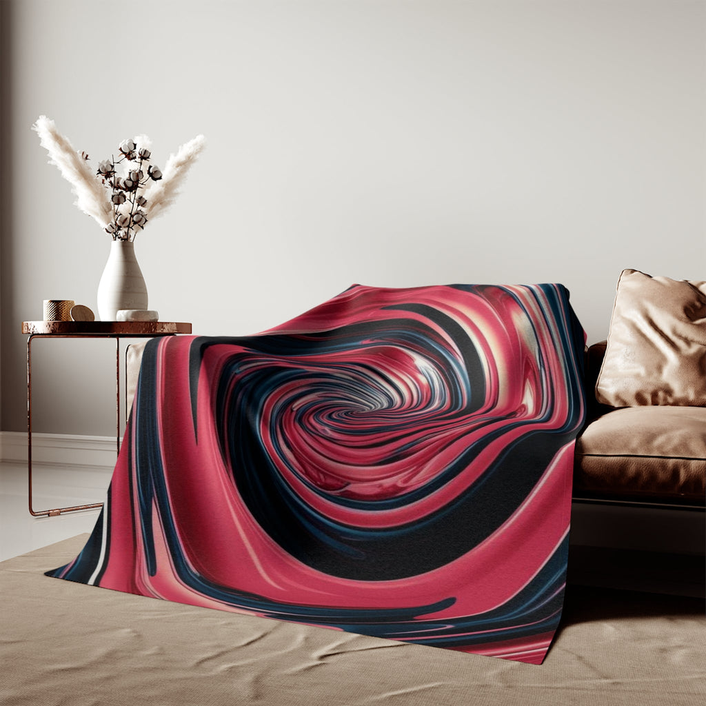 Sweatshirt Blanket – Plush Fleece Throw, 2 Size Options