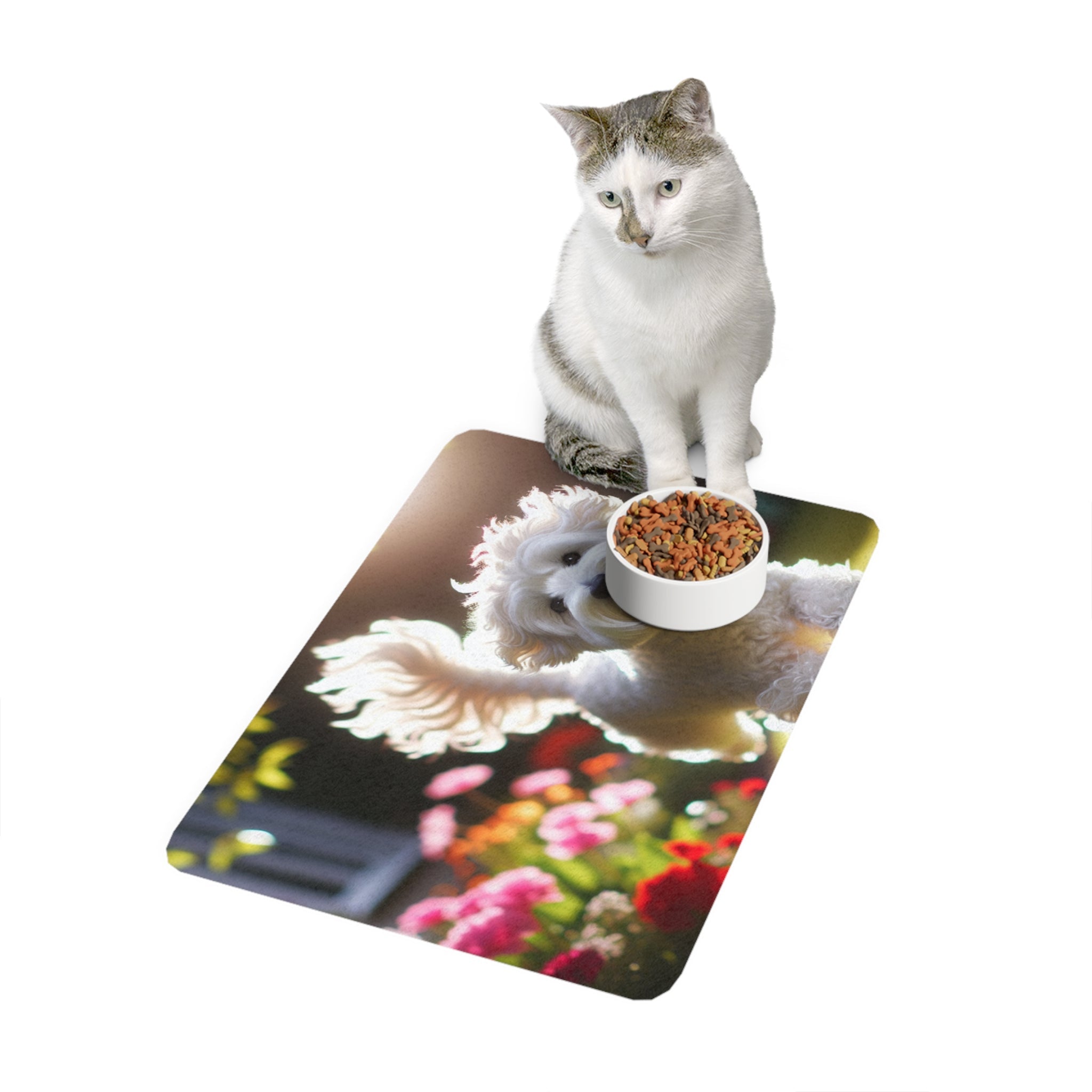 Non-Slip Pet Food Mat – Waterproof Feeding Mat for Dogs