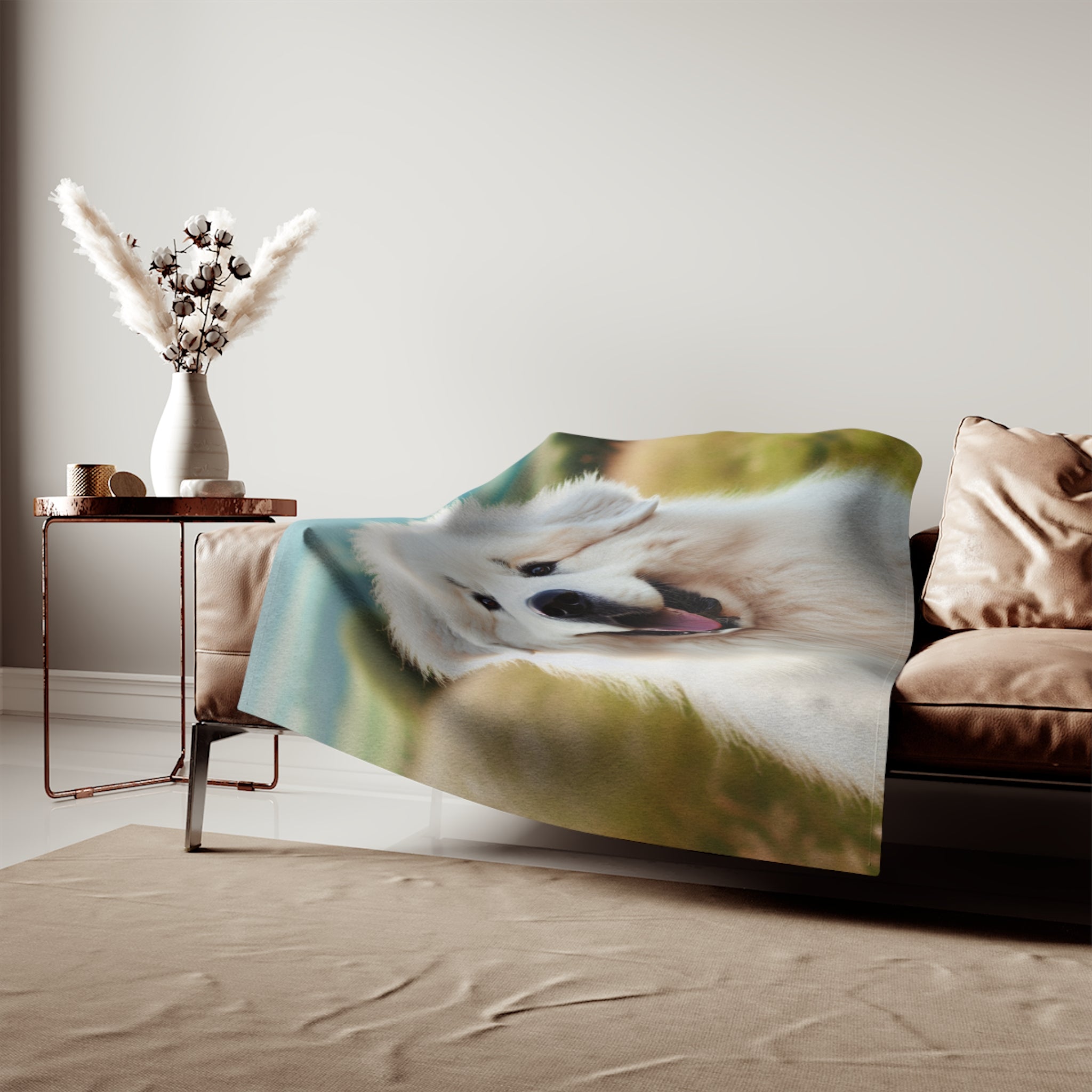Sweatshirt Blanket – Plush Fleece Throw, 2 Size Options