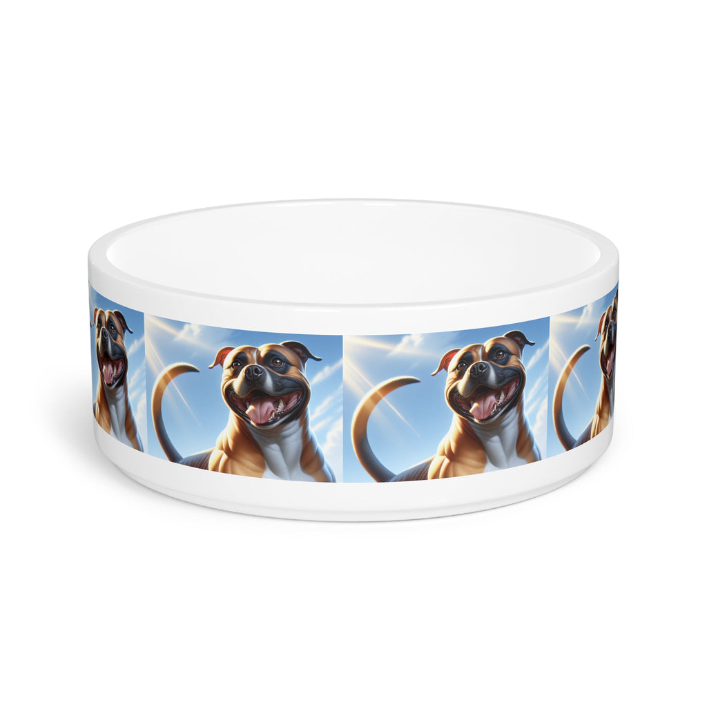 Ceramic Pet Bowl – 16 oz Dog Feeding Bowl