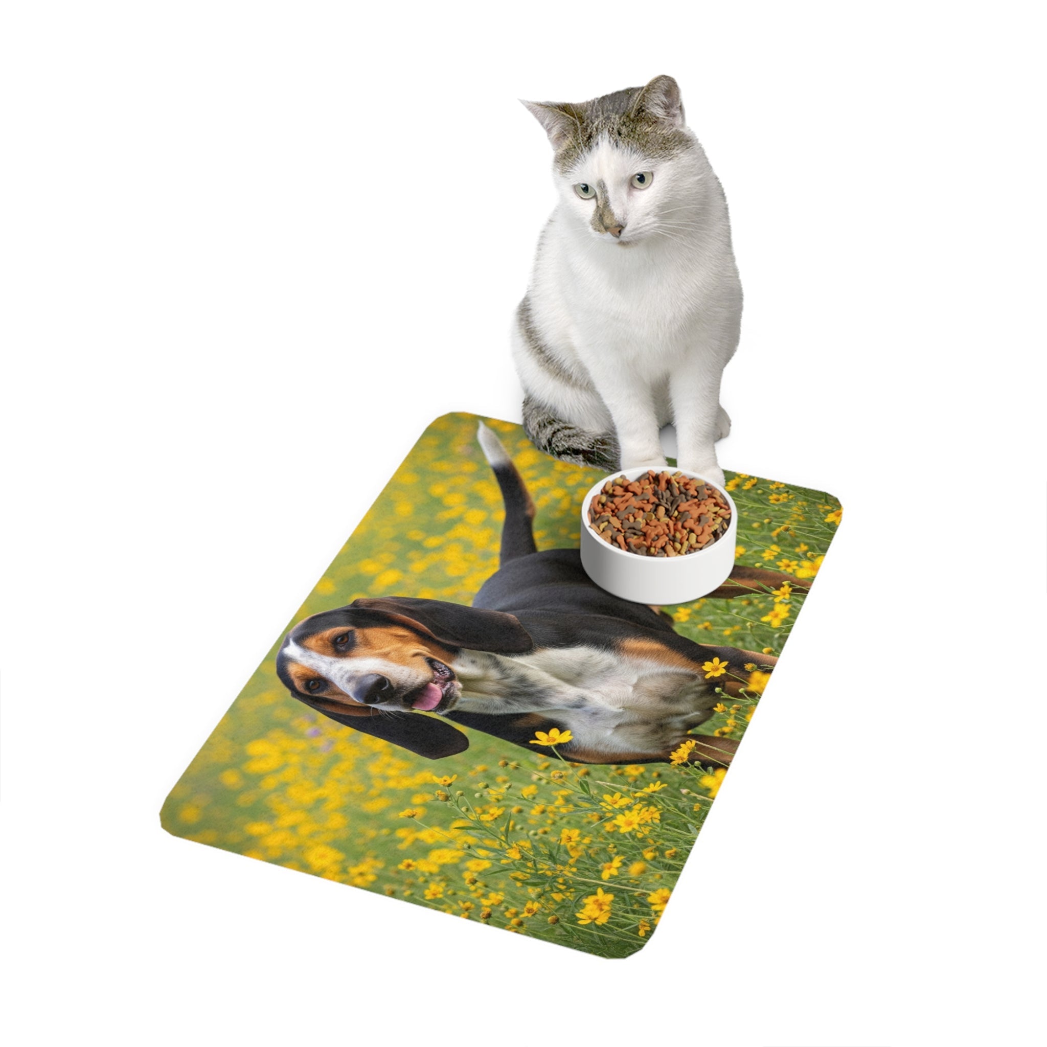 Non-Slip Pet Food Mat – Waterproof Feeding Mat for Dogs