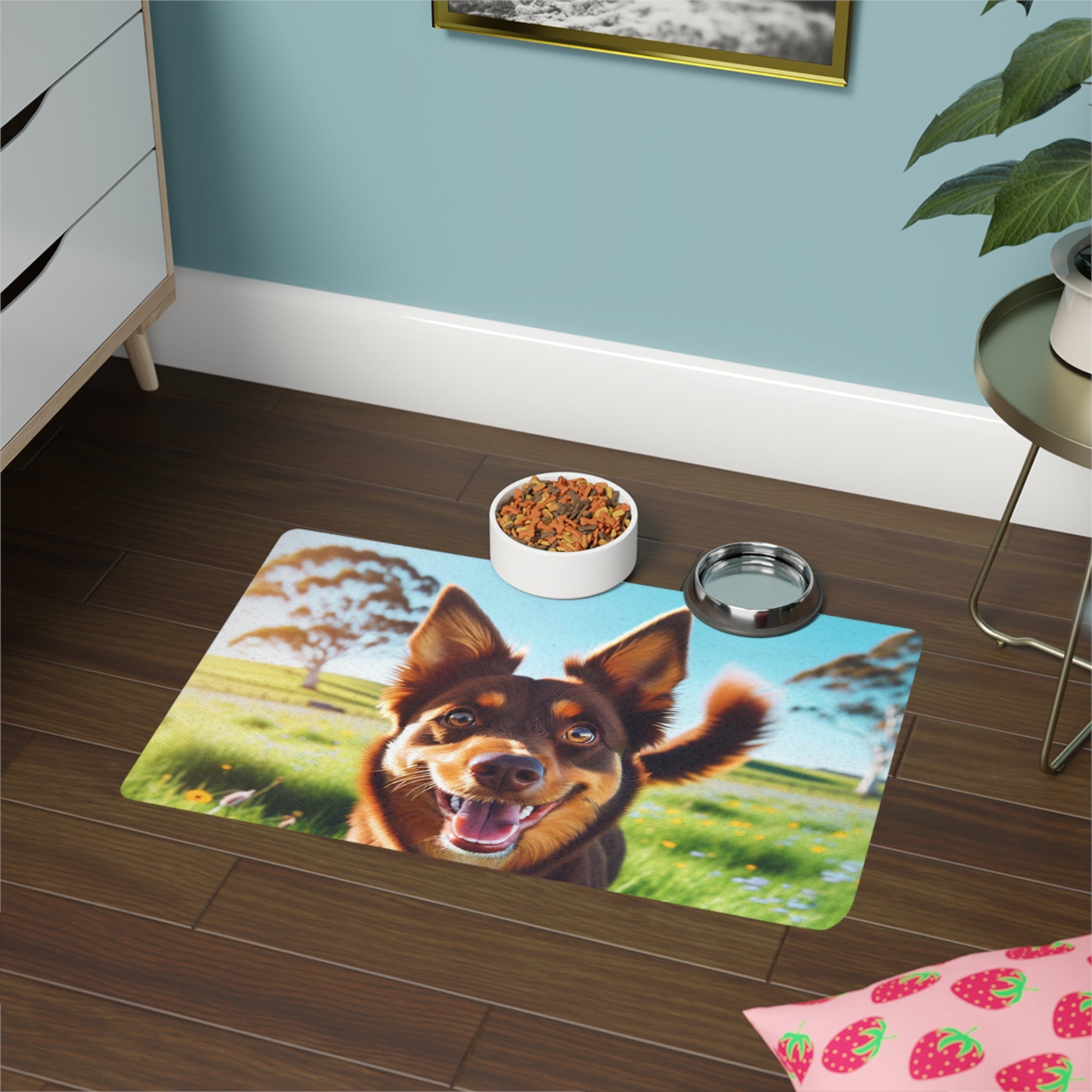 Non-Slip Pet Food Mat – Waterproof Feeding Mat for Dogs
