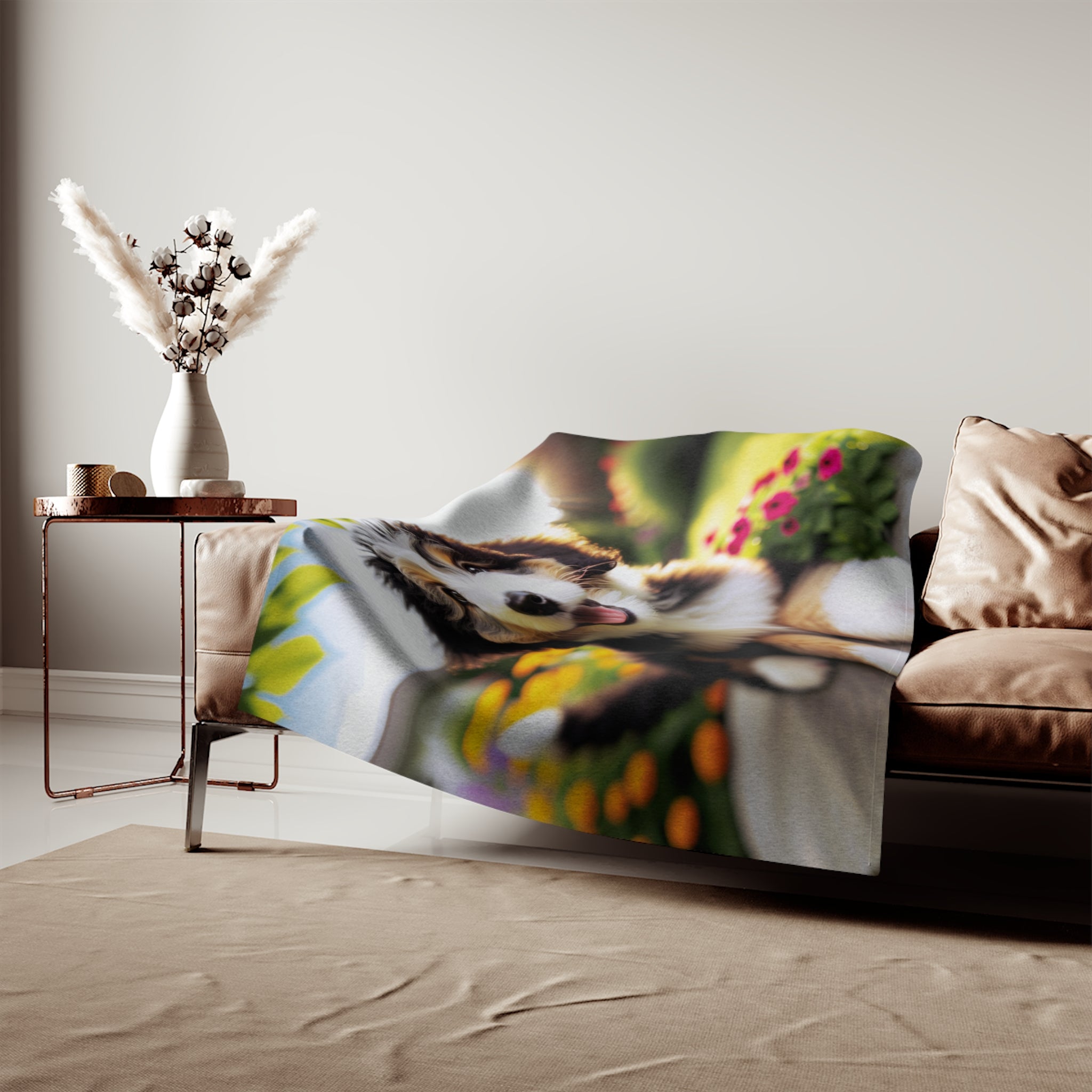 Sweatshirt Blanket – Plush Fleece Throw, 2 Size Options