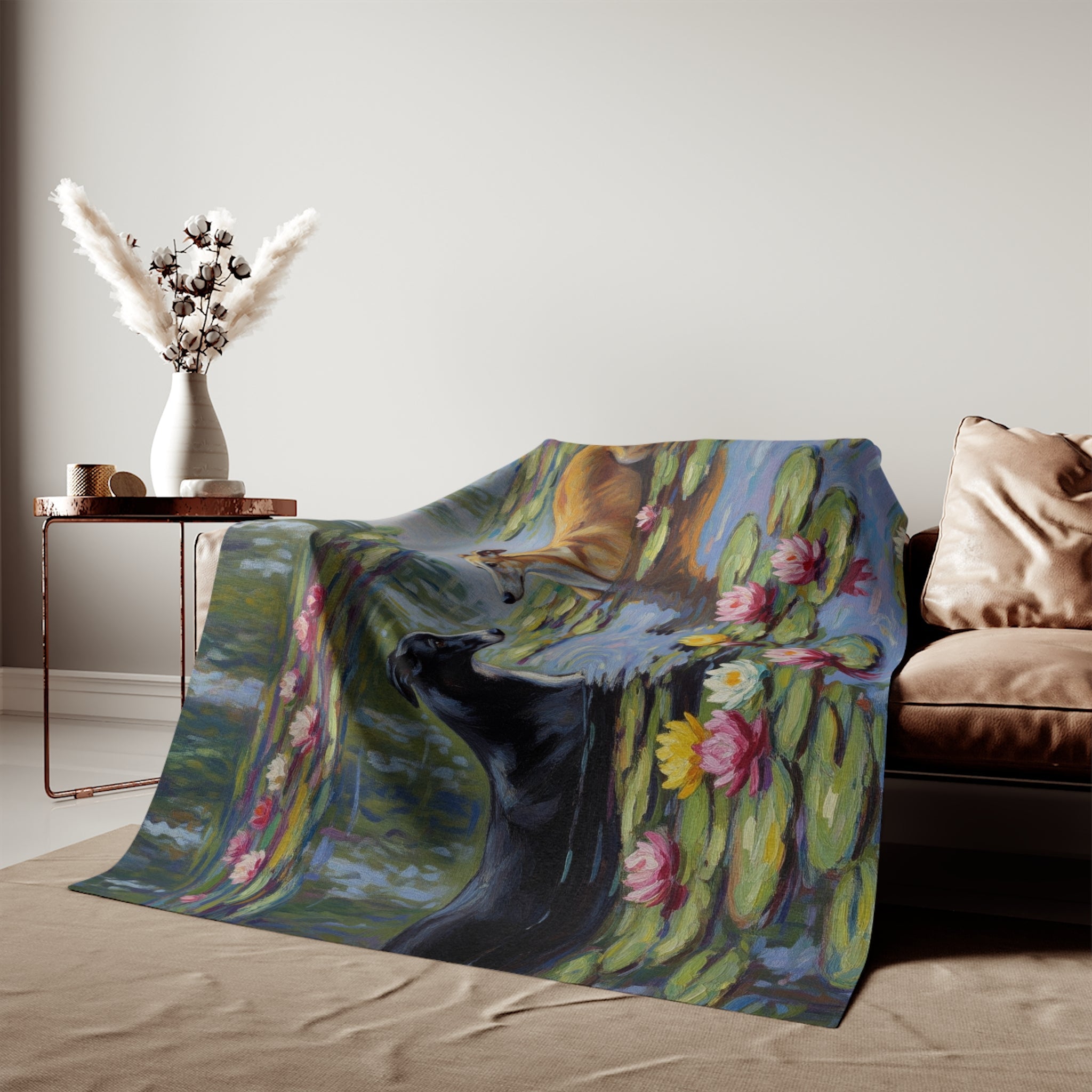 Sweatshirt Blanket – Plush Fleece Throw, 2 Size Options