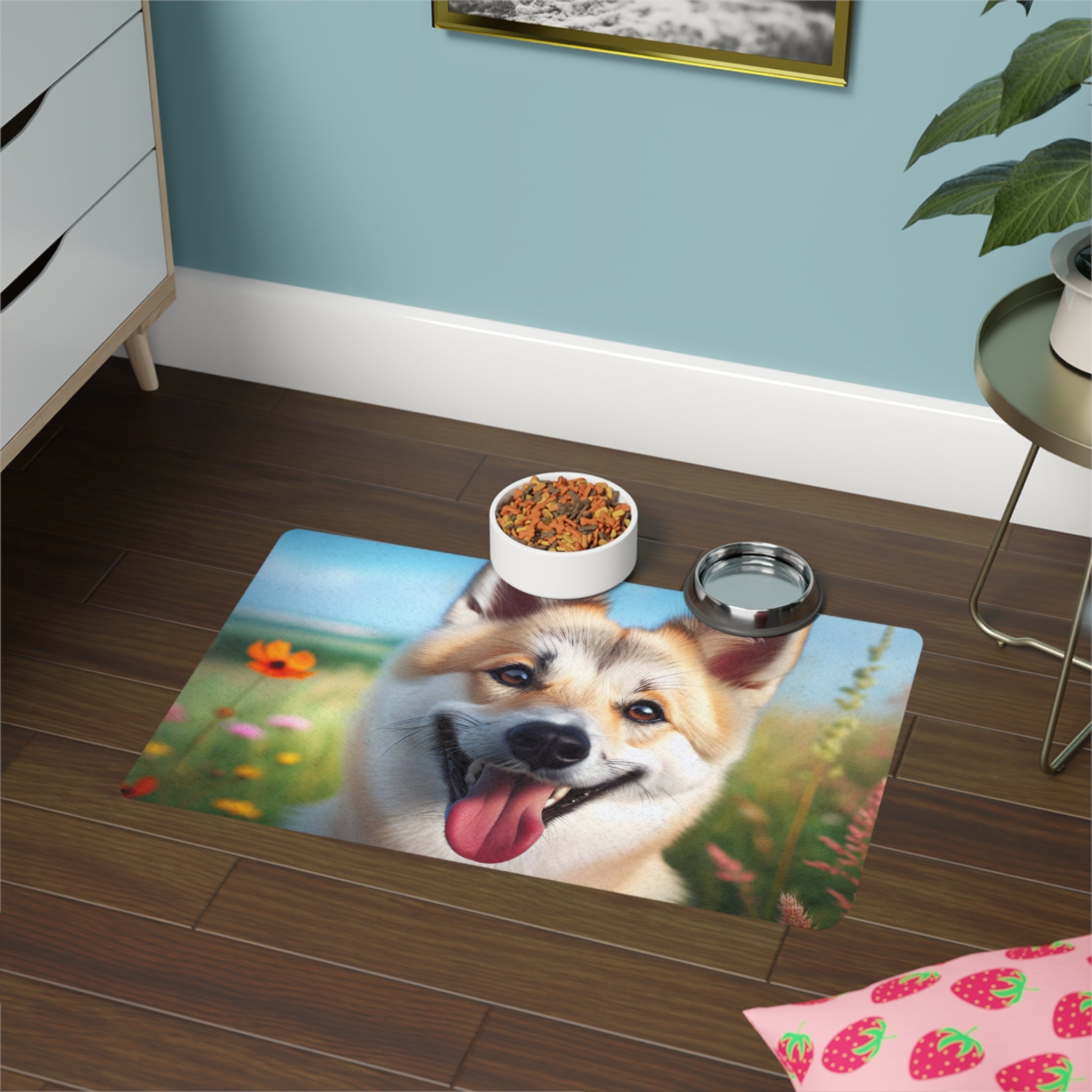 Non-Slip Pet Food Mat – Waterproof Feeding Mat for Dogs