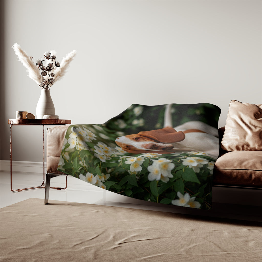 Sweatshirt Blanket – Plush Fleece Throw, 2 Size Options