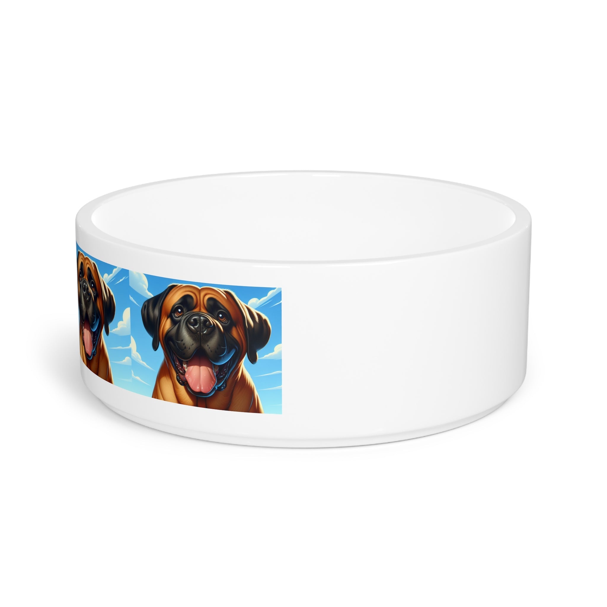 Ceramic Pet Bowl – 16 oz Dog Feeding Bowl